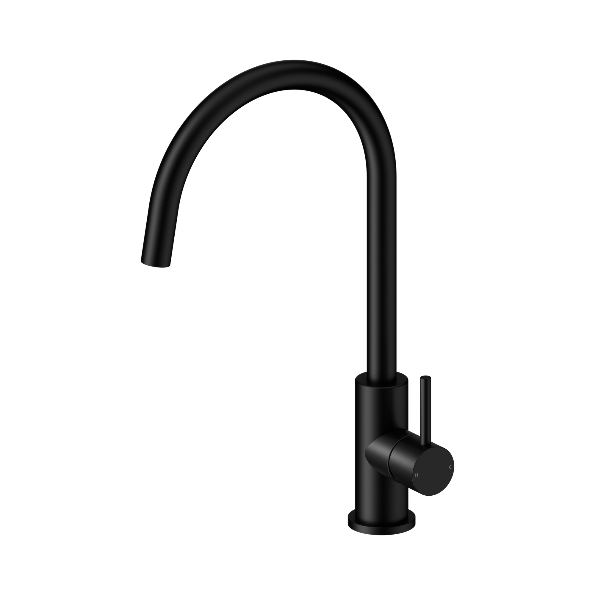 25 B003 MB Dolce II Sink Mixer Matte Black image 1