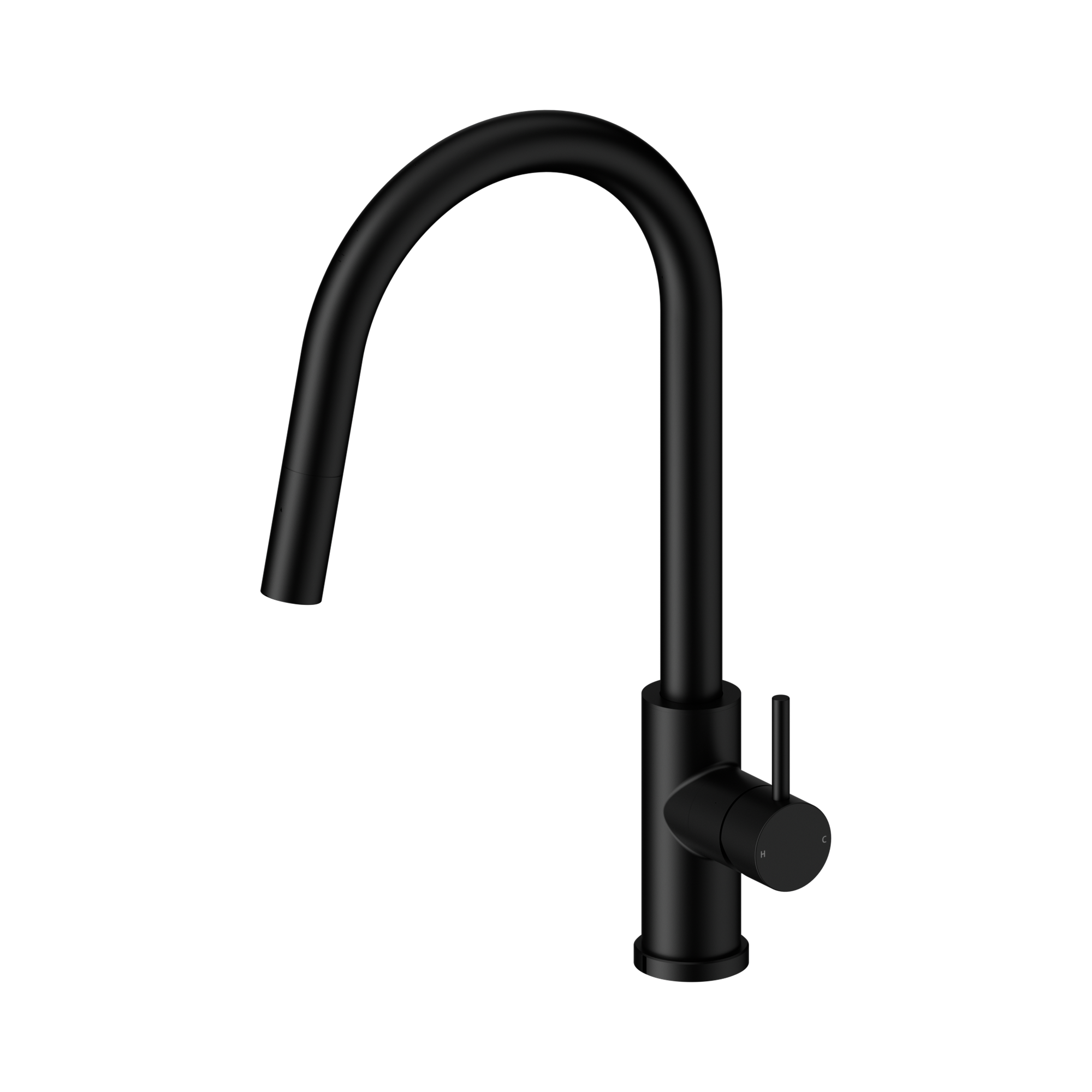 25 B004 MB Dolce II Pull Out Sink Mixer Matte Black image 1