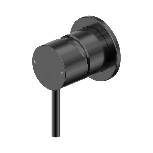 25 B010 GM Dolce II Shower Mixer Gun Metal Thumb