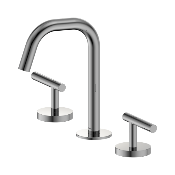 25 D001 CH Mecca Basin Set Edge Spout Chrome Thumb