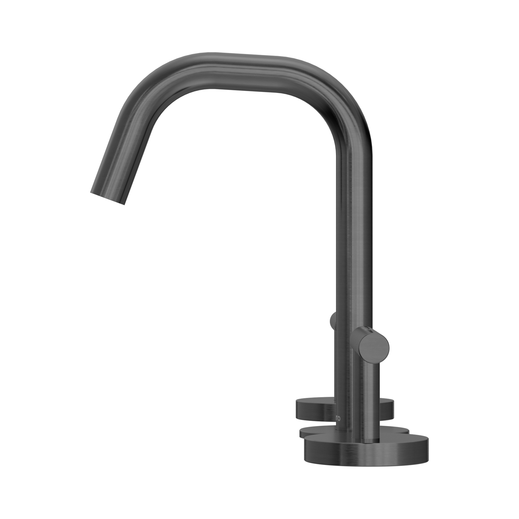 25 D001 GM Mecca Basin Set Edge Spout Gun Metal image 2