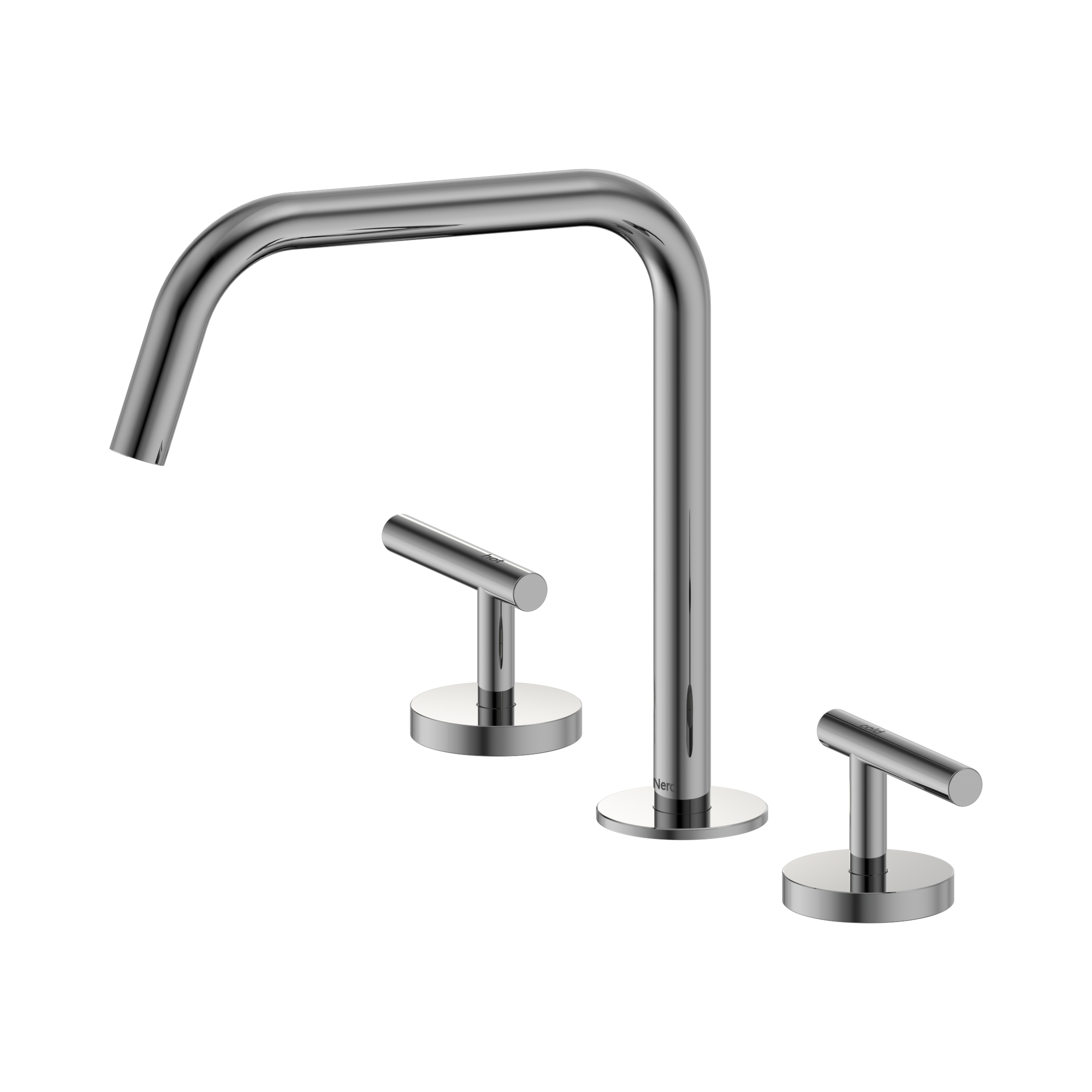25 D003 CH Mecca Bath Kitchen Set Edge Spout II Chrome image 1