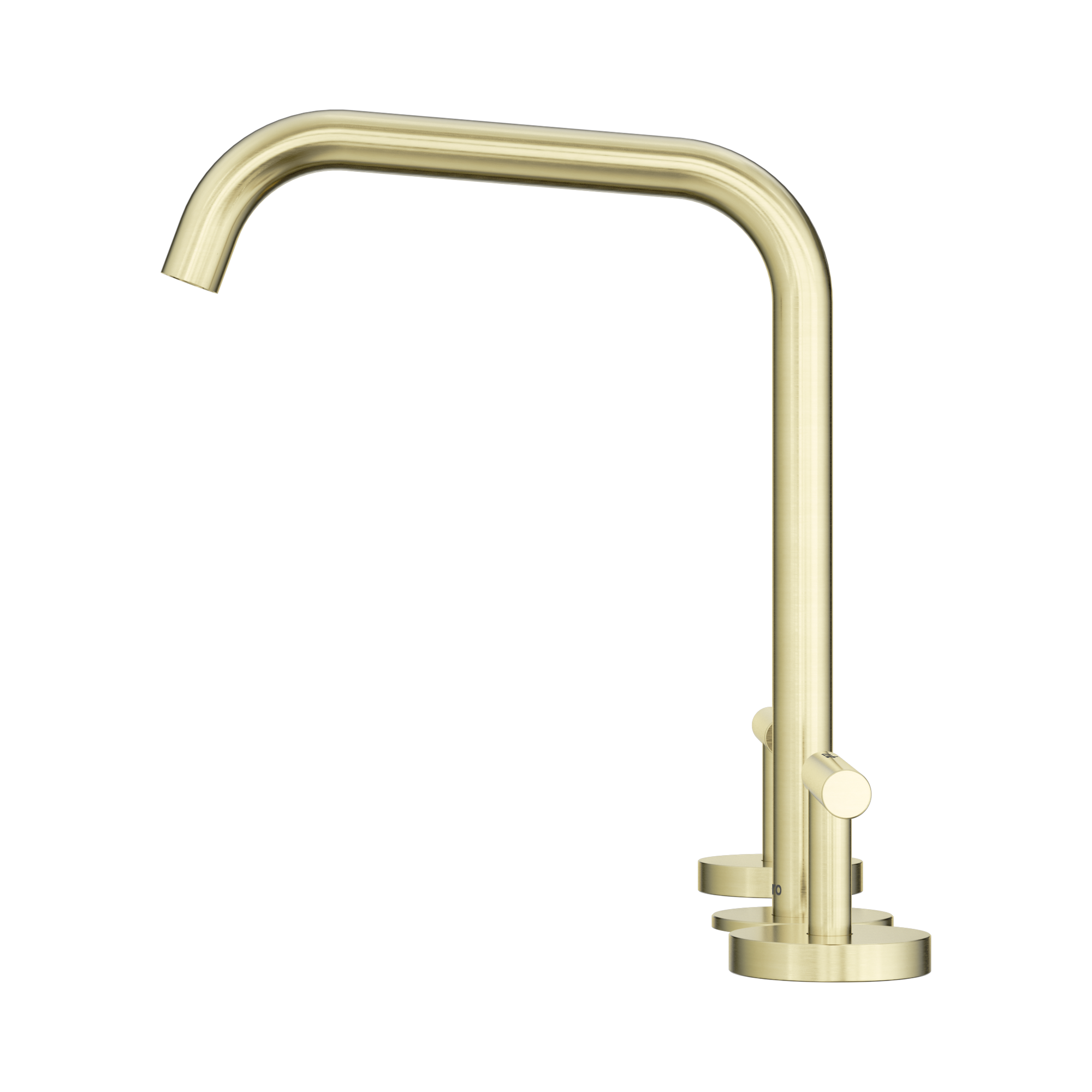25 D005 BG Mecca Bath Kitchen Set Edge Spout Brushed Gold image 2