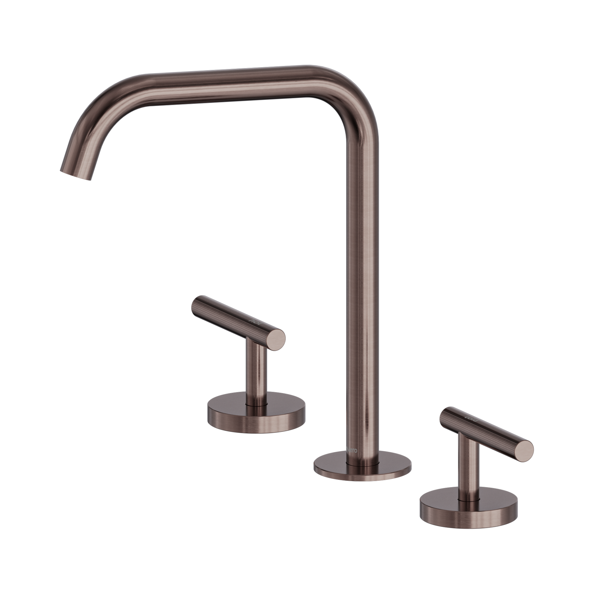 25 D005 BZ Mecca Bath Kitchen Set Edge Spout Brushed Bronze image 1