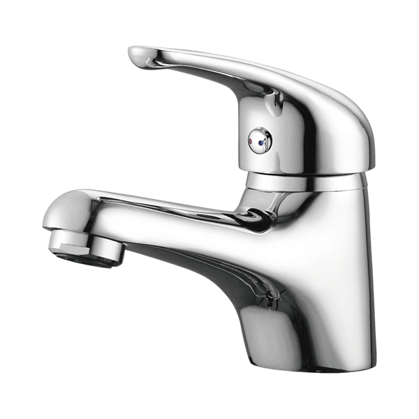 NR110001 CH Classic Basin Mixer Chrome Thumb