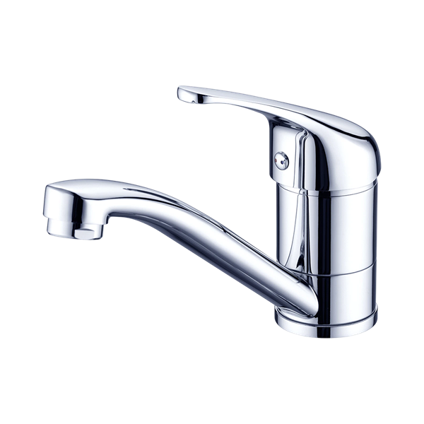 NR110007100 CH Classic Swivel Basin Mixer 100mm Spout Chrome Thumb
