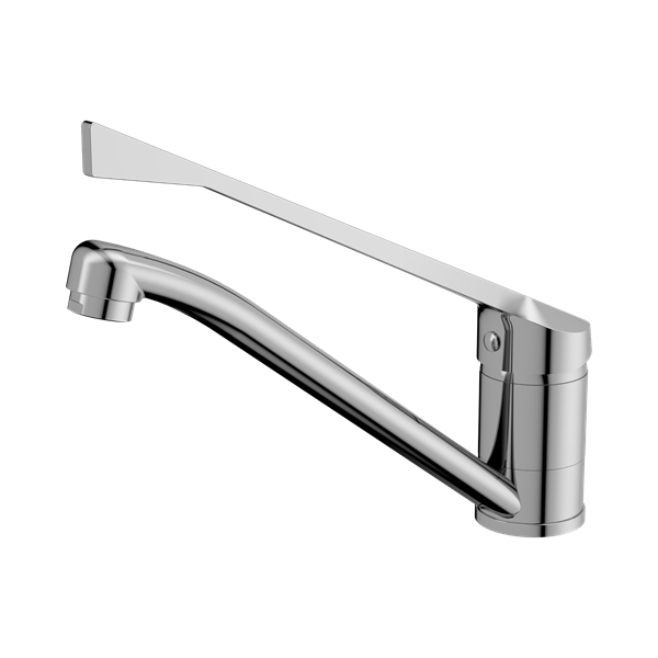 NR110007e CH Classic Care Sink Mixer Extended Handle Chrome Thumb