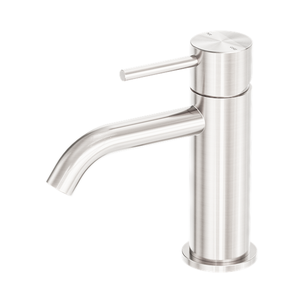 NR162201 BN Zen SS316 L Basin Mixer Brushed Nickel Thumb