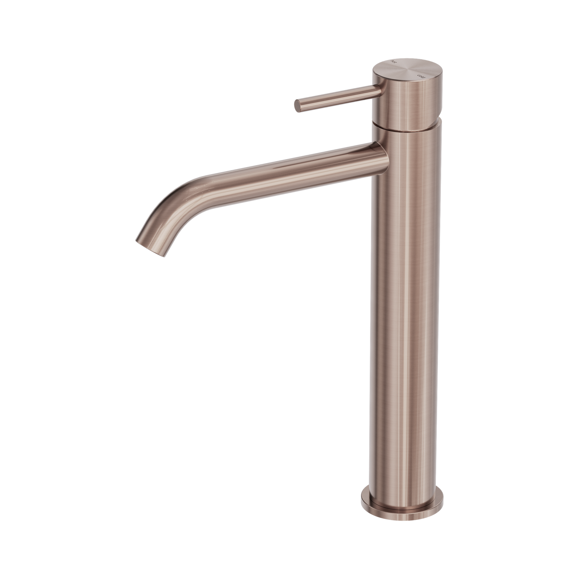 NR162201a BZ Zen SS316 L Tall Basin Mixer Brushed Bronze image 1