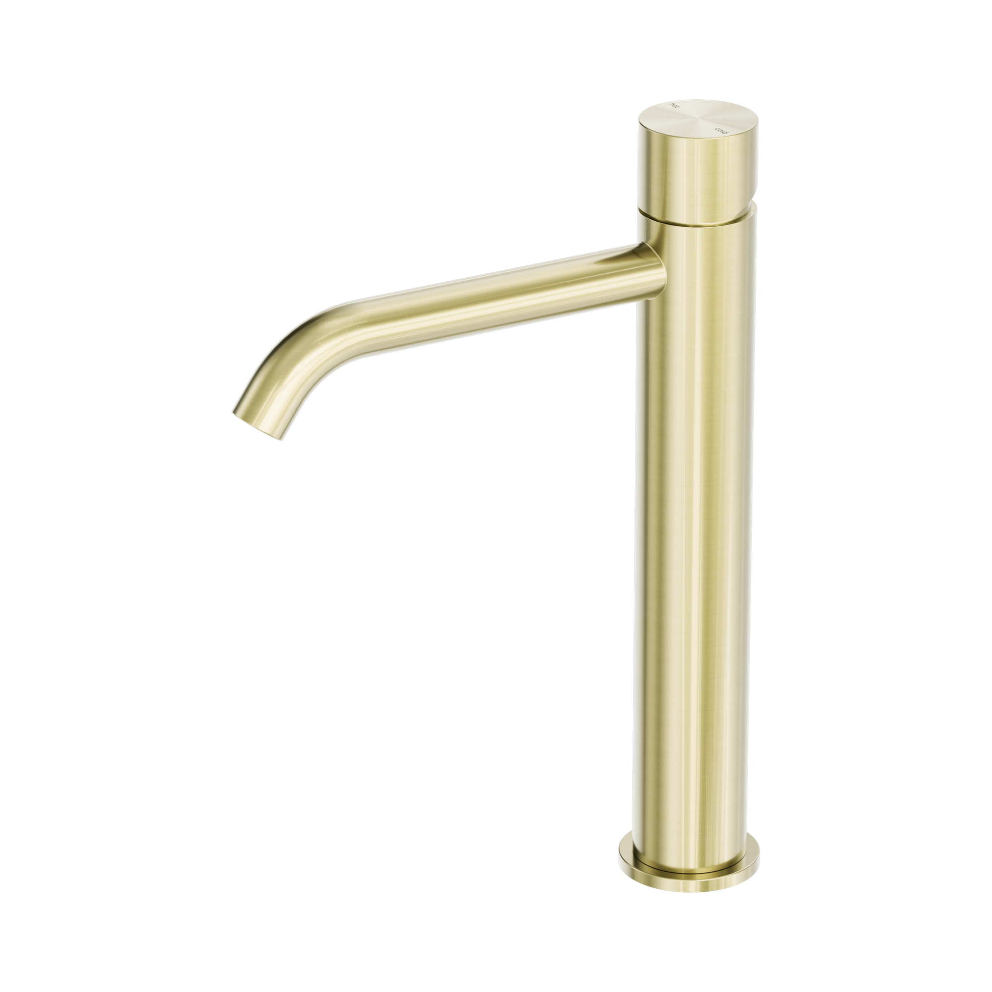 NR162201c BG Zen SS316 L Tall Basin Mixer Handless Brushed Gold image 1