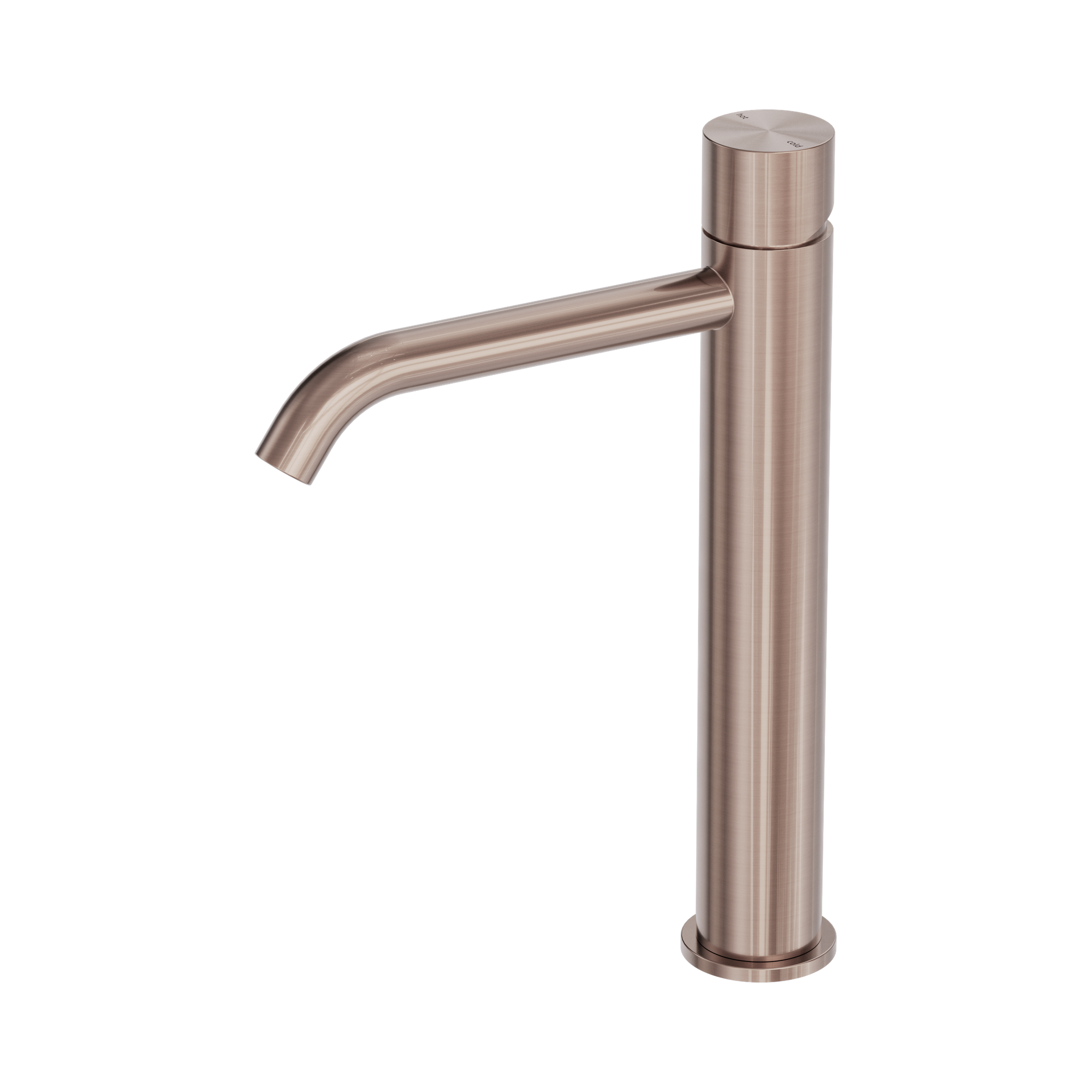 NR162201c BZ Zen SS316 L Tall Basin Mixer Handless Brushed Bronze image 1