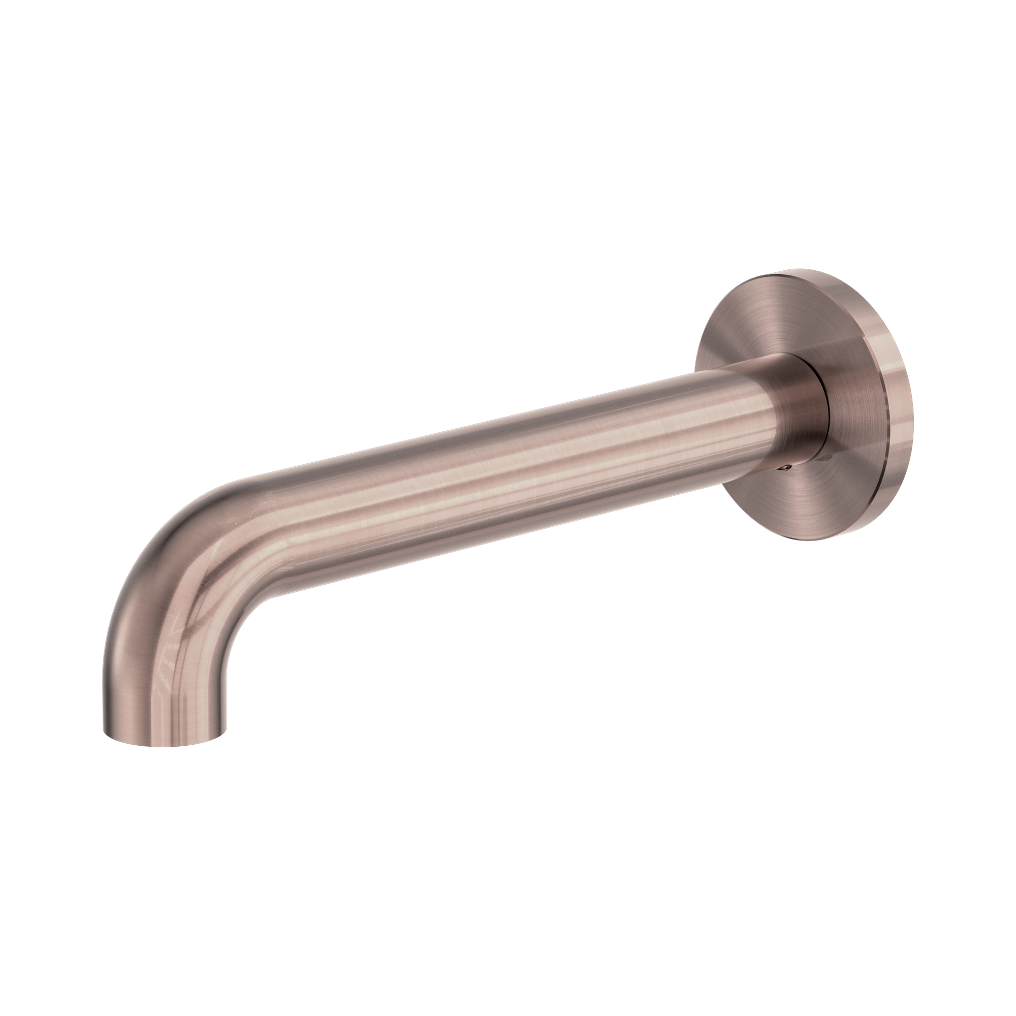 NR162203b185 BZ Zen SS316 L Round Basin Bath Spout Only 185mm Brushed Bronze image 1