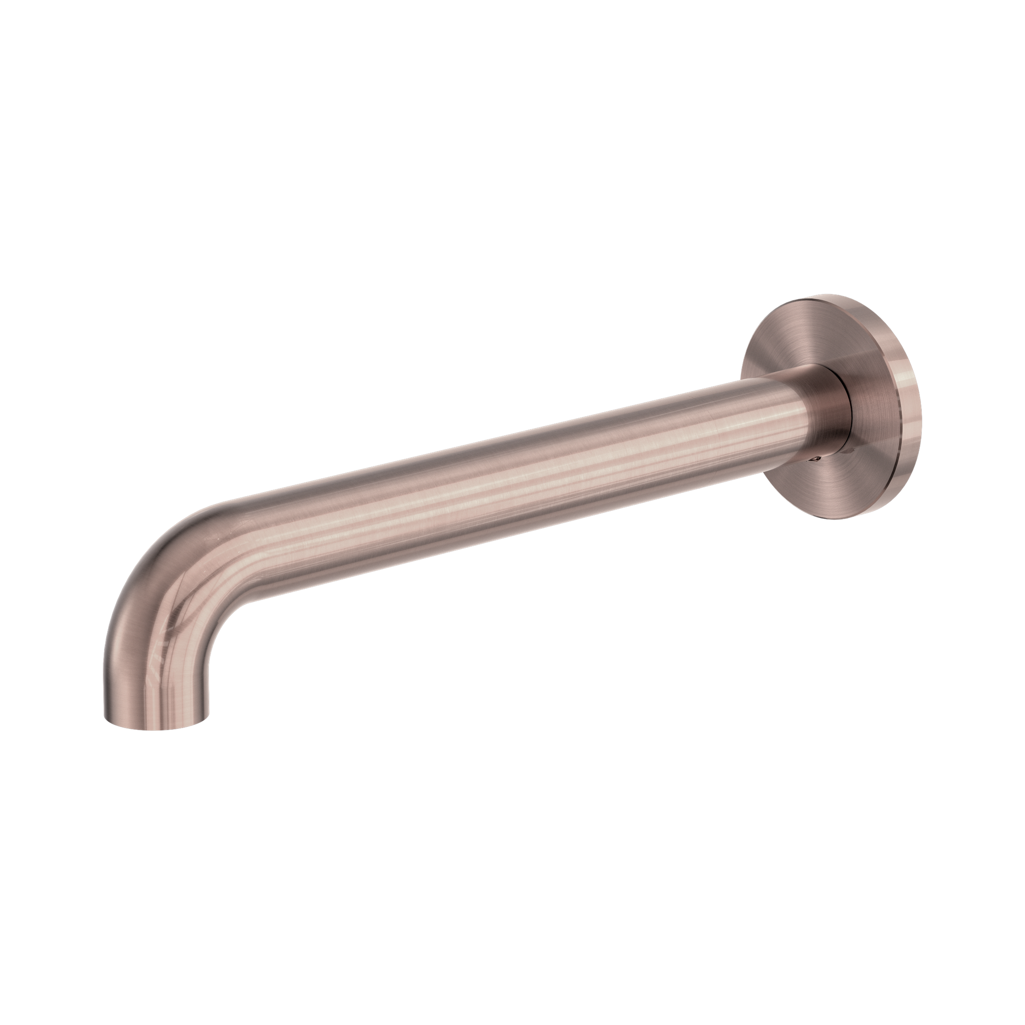 NR162203b230 BZ Zen SS316 L Round Basin Bath Spout Only 230mm Brushed Bronze image 1