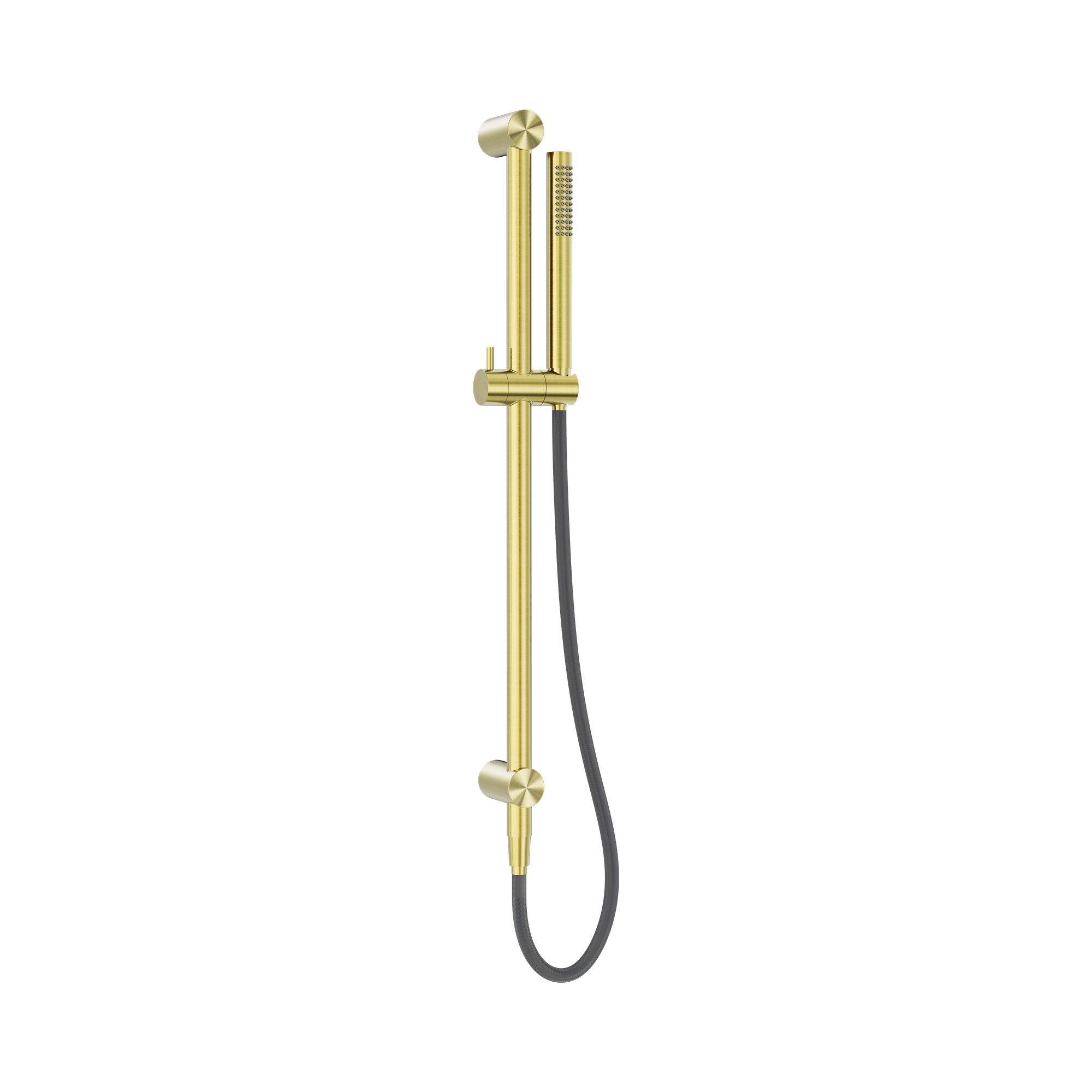 NR162205b01 BG Zen SS316 L Shower Rail With Outdoor Shower Hose Brushed Gold image 1