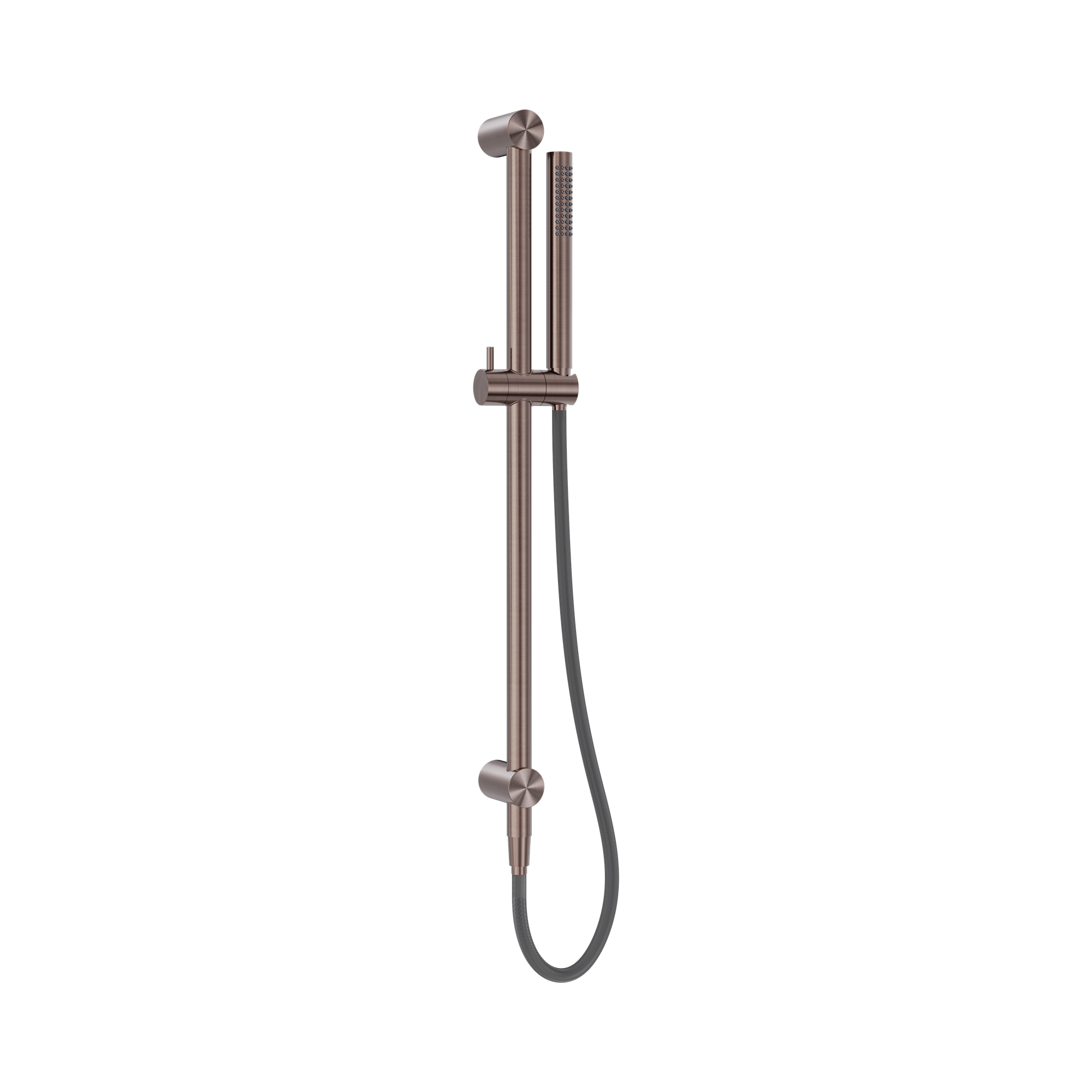 NR162205b01 BZ Zen SS316 L Shower Rail With Outdoor Shower Hose Brushed Bronze image 1