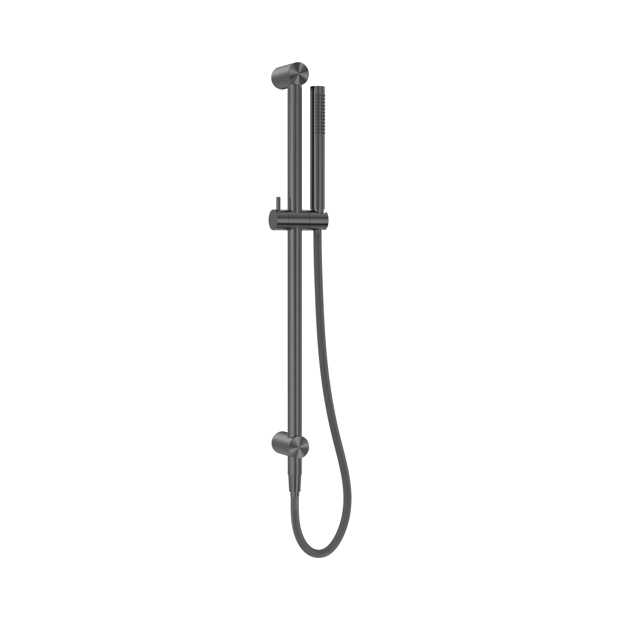 NR162205b01 GR Zen SS316 L Shower Rail With Outdoor Shower Hose Graphite image 1