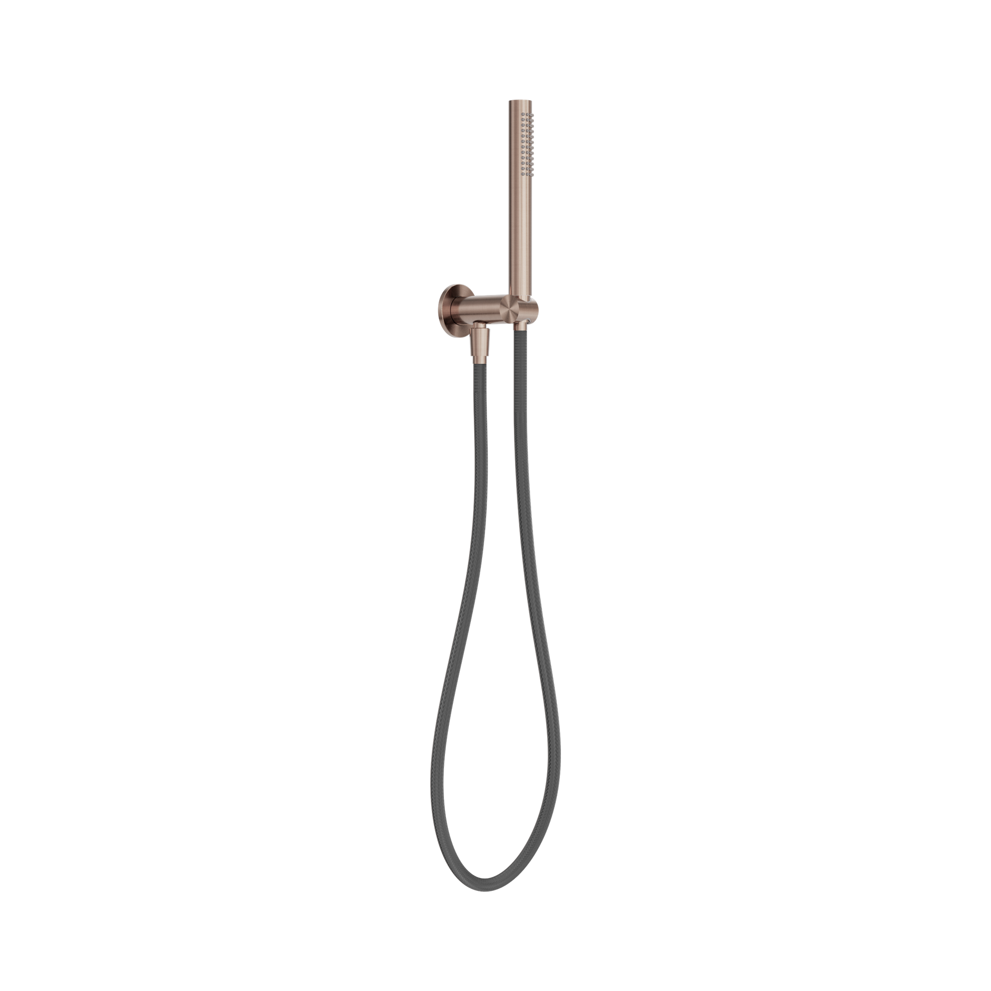 NR162205d01 BZ Zen SS316 L Shower On Bracket With Outdoor Shower Hose Brushed Bronze image 1