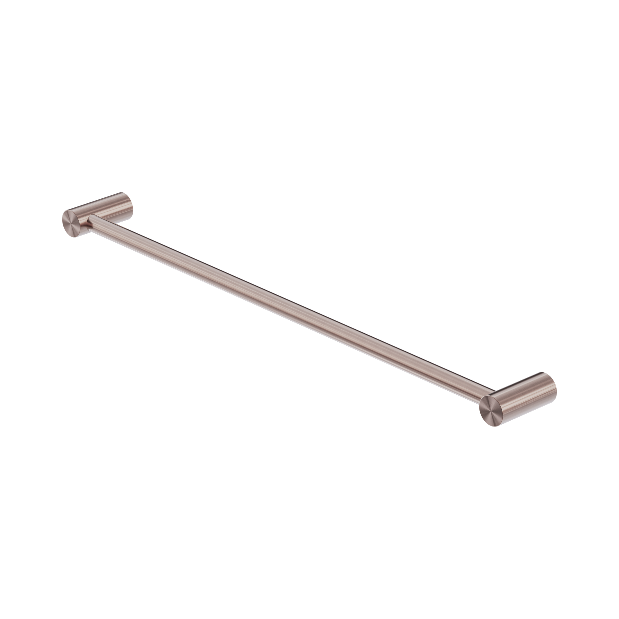 NR1624 BZ Zen SS316 L Single Towel Rail 600mm Brushed Bronze image 1