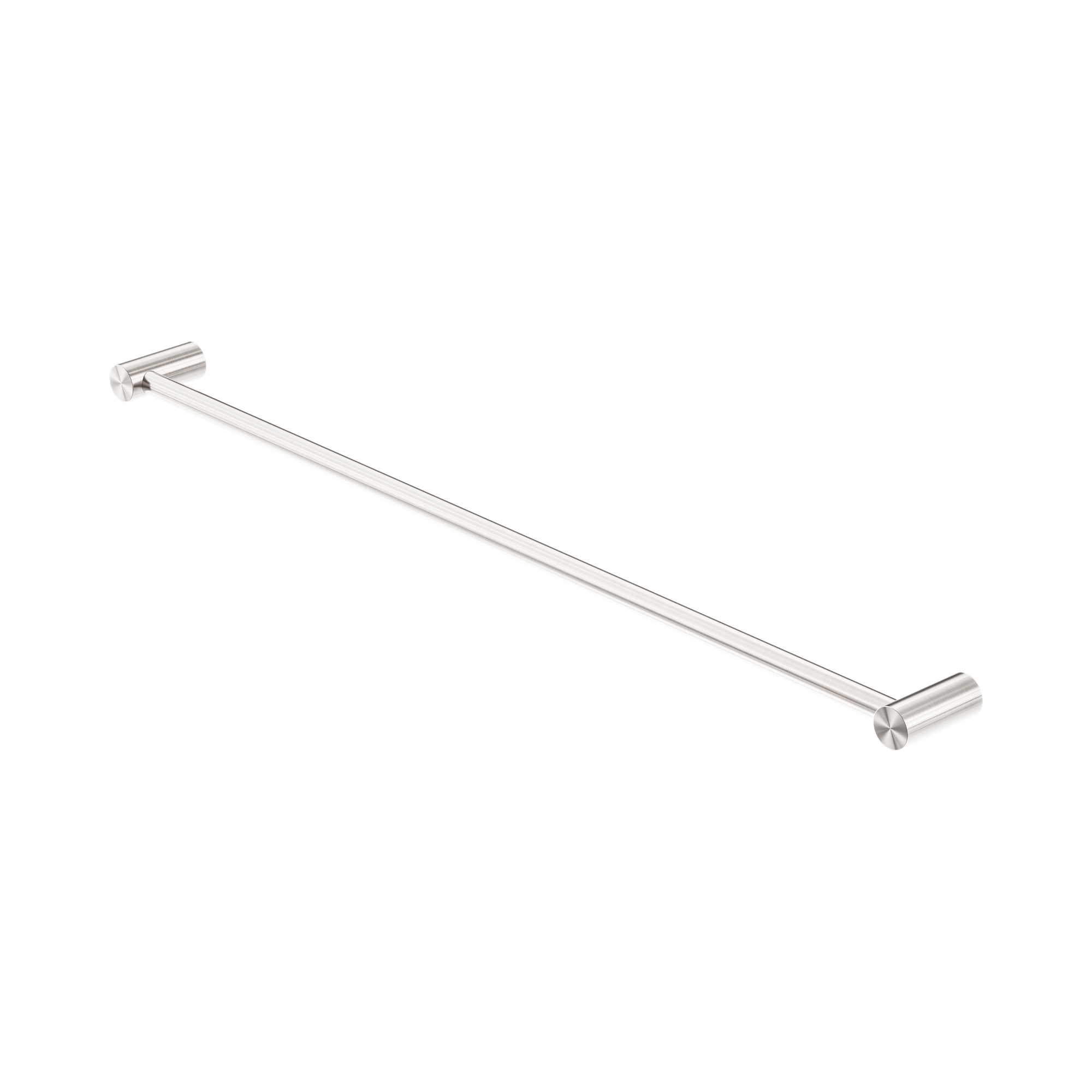 NR1630 BN Zen SS316 L Single Towel Rail 800mm Brushed Nickel image 1