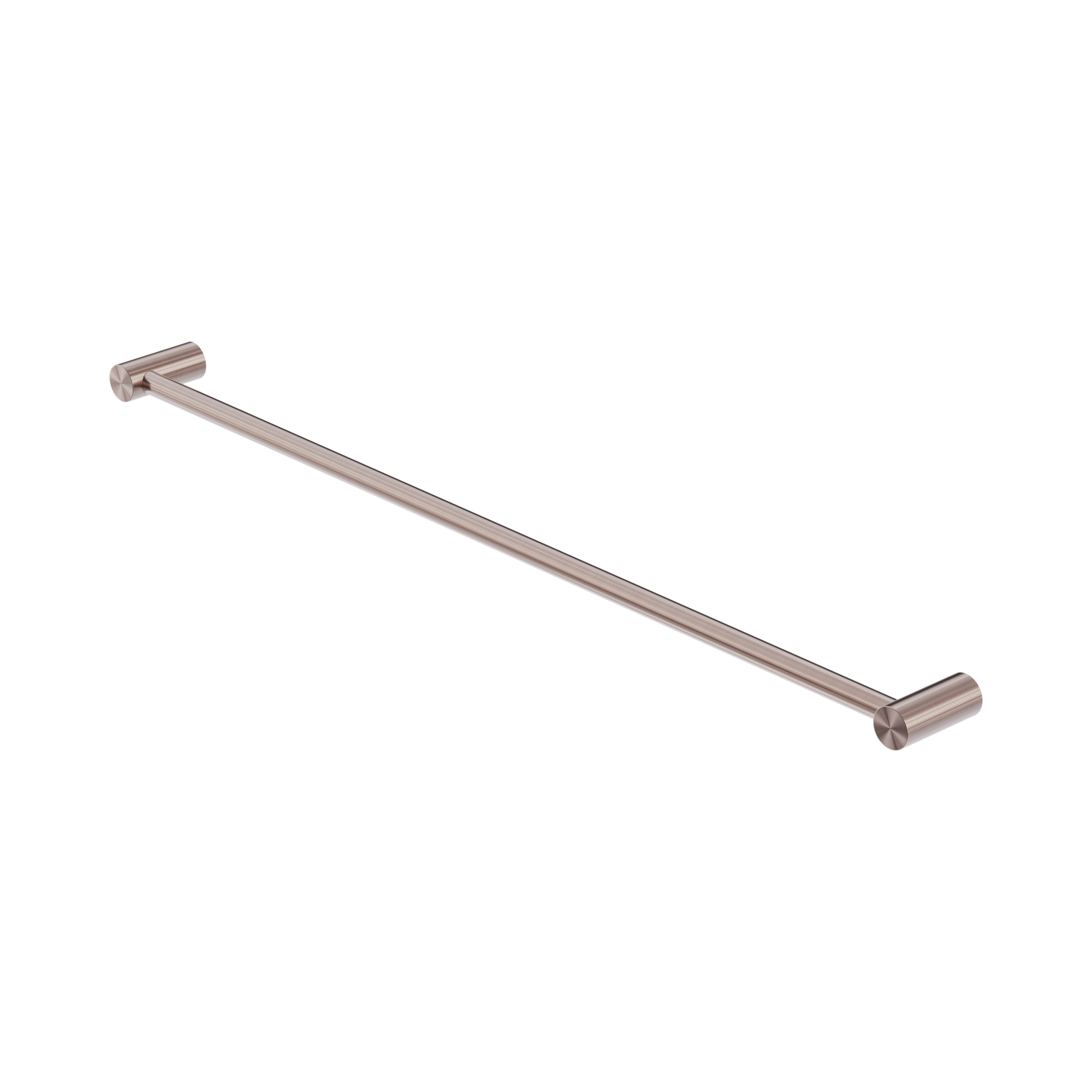NR1630 BZ Zen SS316 L Single Towel Rail 800mm Brushed Bronze image 1