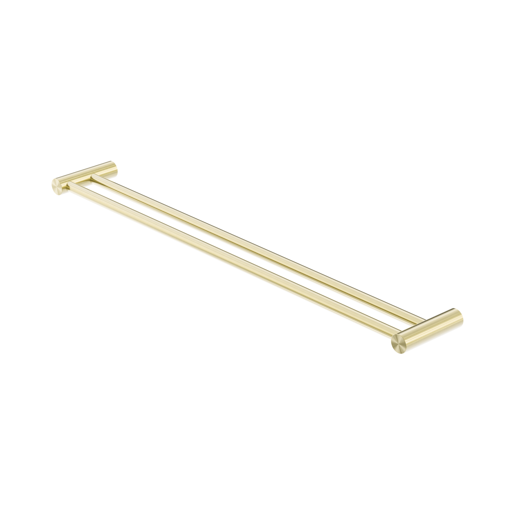 NR1630d BG Zen SS316 L Double Towel Rail 800mm Brushed Gold image 1