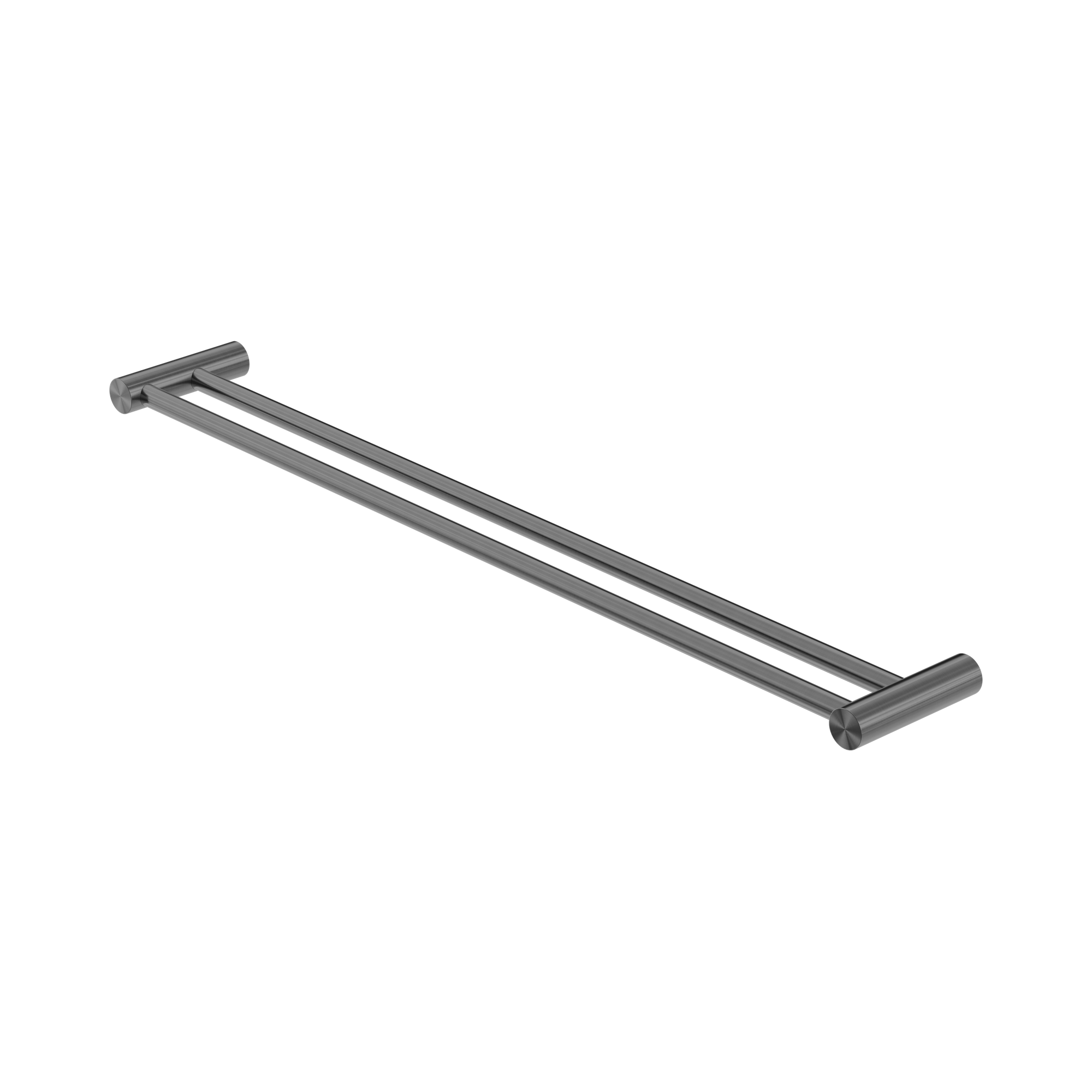 NR1630d GR Zen SS316 L Double Towel Rail 800mm Graphite image 1