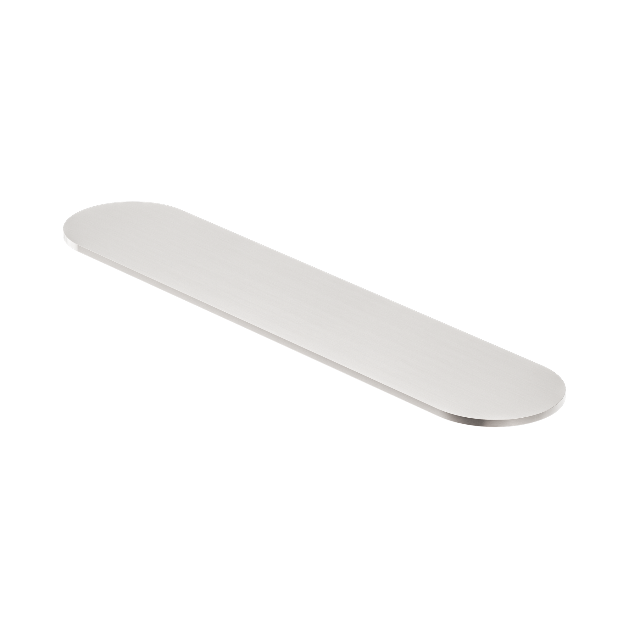 NR1687a BN Zen SS316 L Metal Shower Shelf Brushed Nickel image 1