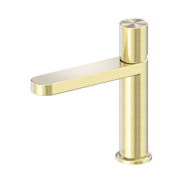 NR172201 BG Pure SS316 L Basin Mixer Brushed Gold Thumb