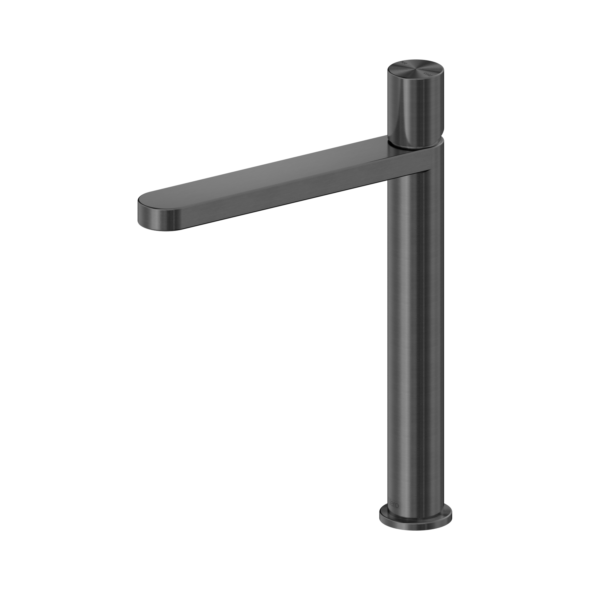 NR172201a GR Pure SS316 L Tall Basin Mixer Graphite image 1