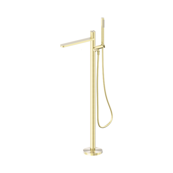 NR172203a02 BG Pure SS316 L Freestanding Bath Mixer Brushed Gold Thumb
