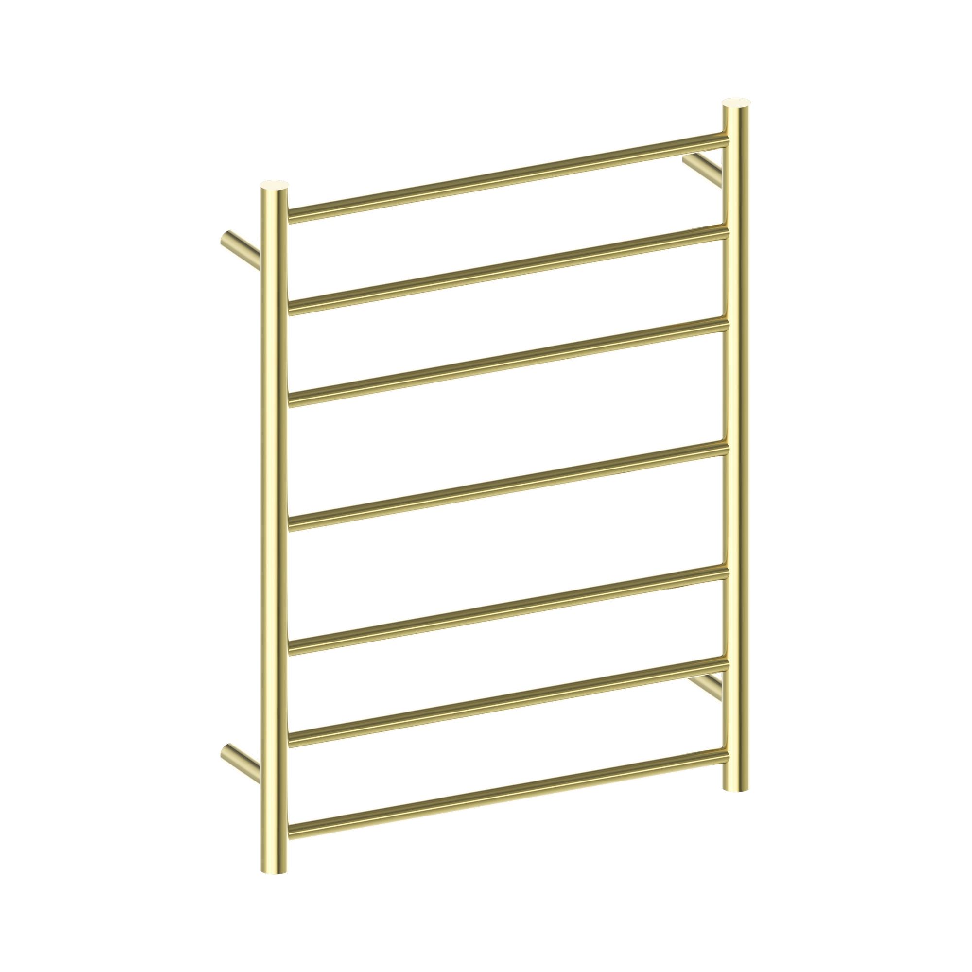 NR190002 HBG Heated Towel Ladder Brushed Gold image 1