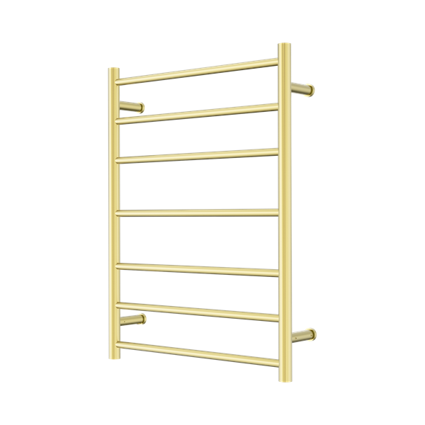 NR190003h BG Mecca 240 V 7 Bar Heated Towel Ladder Brushed Gold Thumb