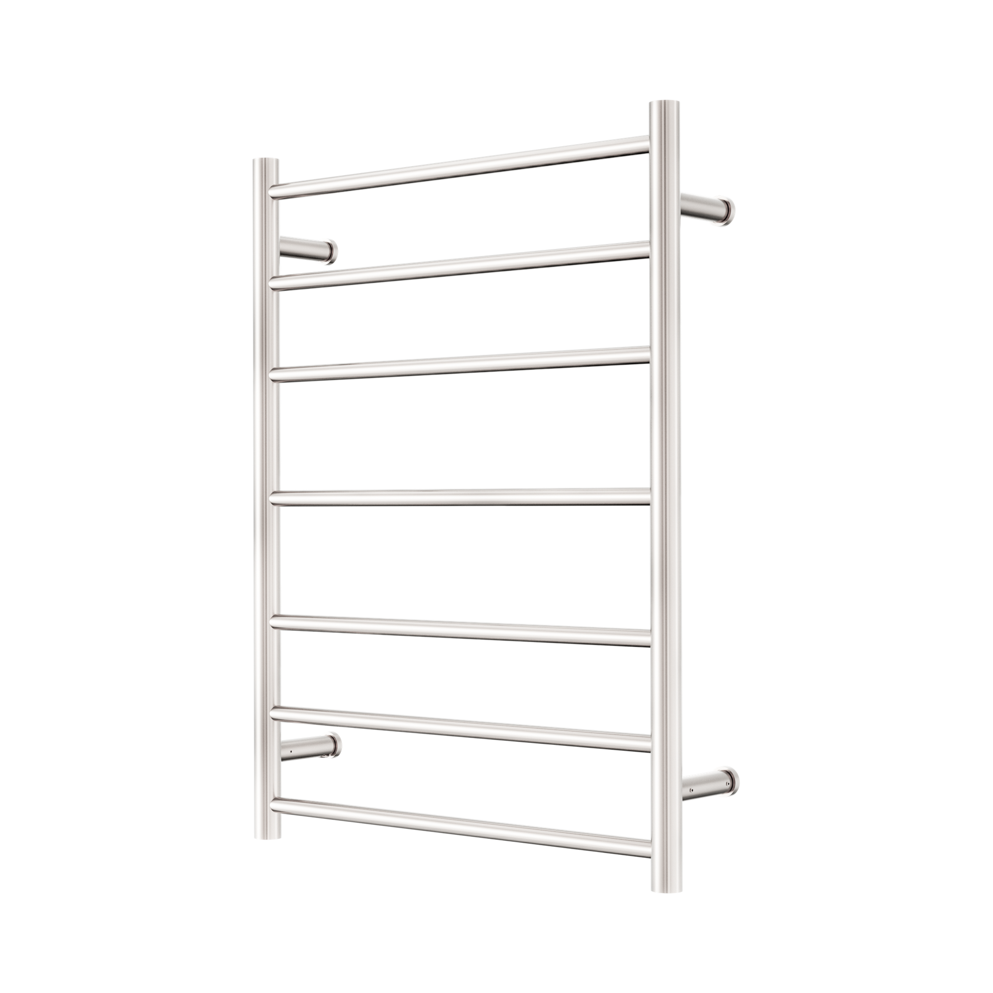NR190003h BN Mecca 240 V 7 Bar Heated Towel Ladder Brushed Nickel image 1