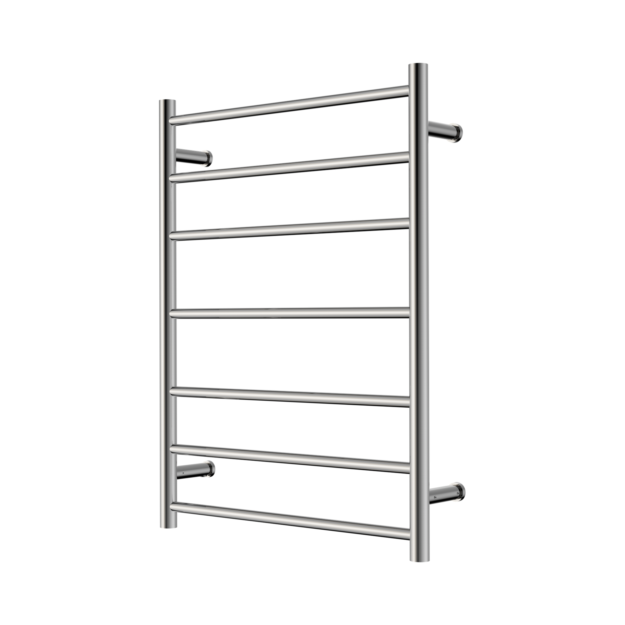 NR190003h CH Mecca 240 V 7 Bar Heated Towel Ladder Chrome image 1