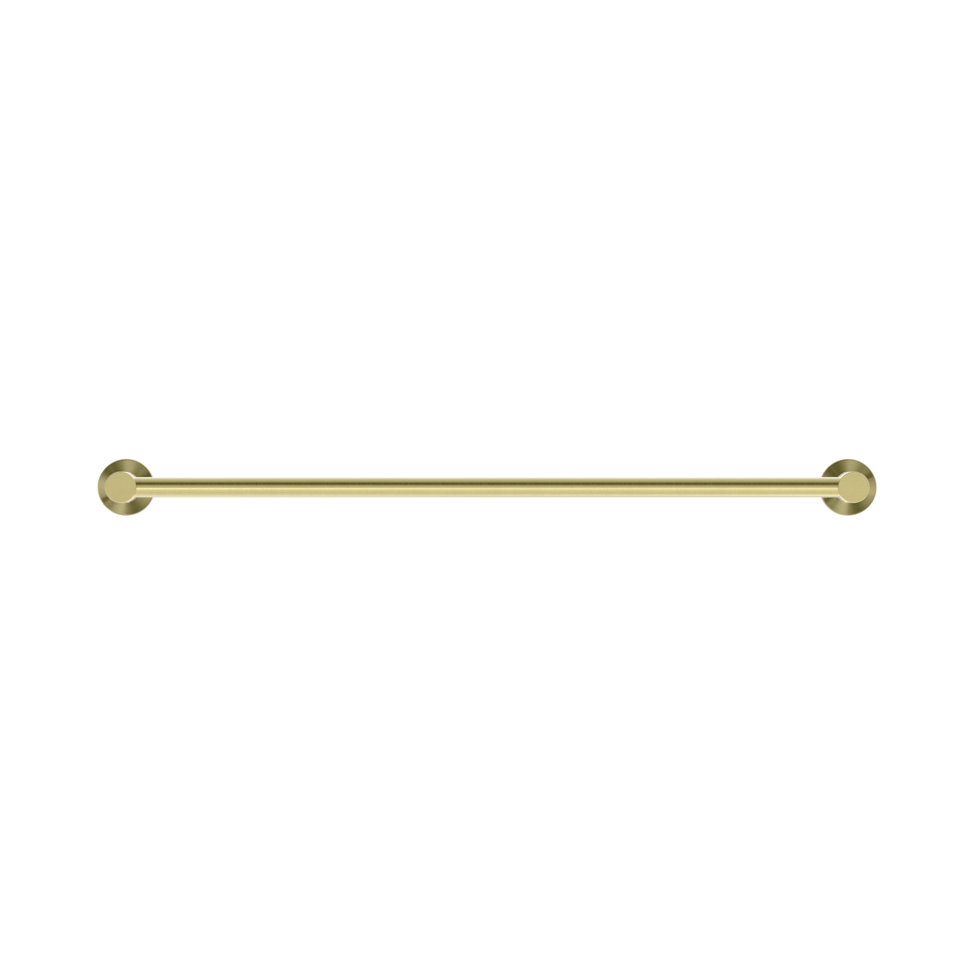 NR1924d BG Mecca Double Towel Rail 600mm Brushed Gold image 2