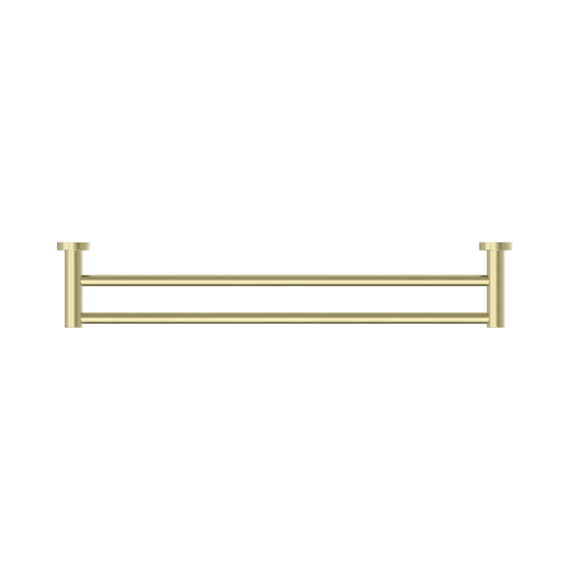 NR1924d BG Mecca Double Towel Rail 600mm Brushed Gold image 3