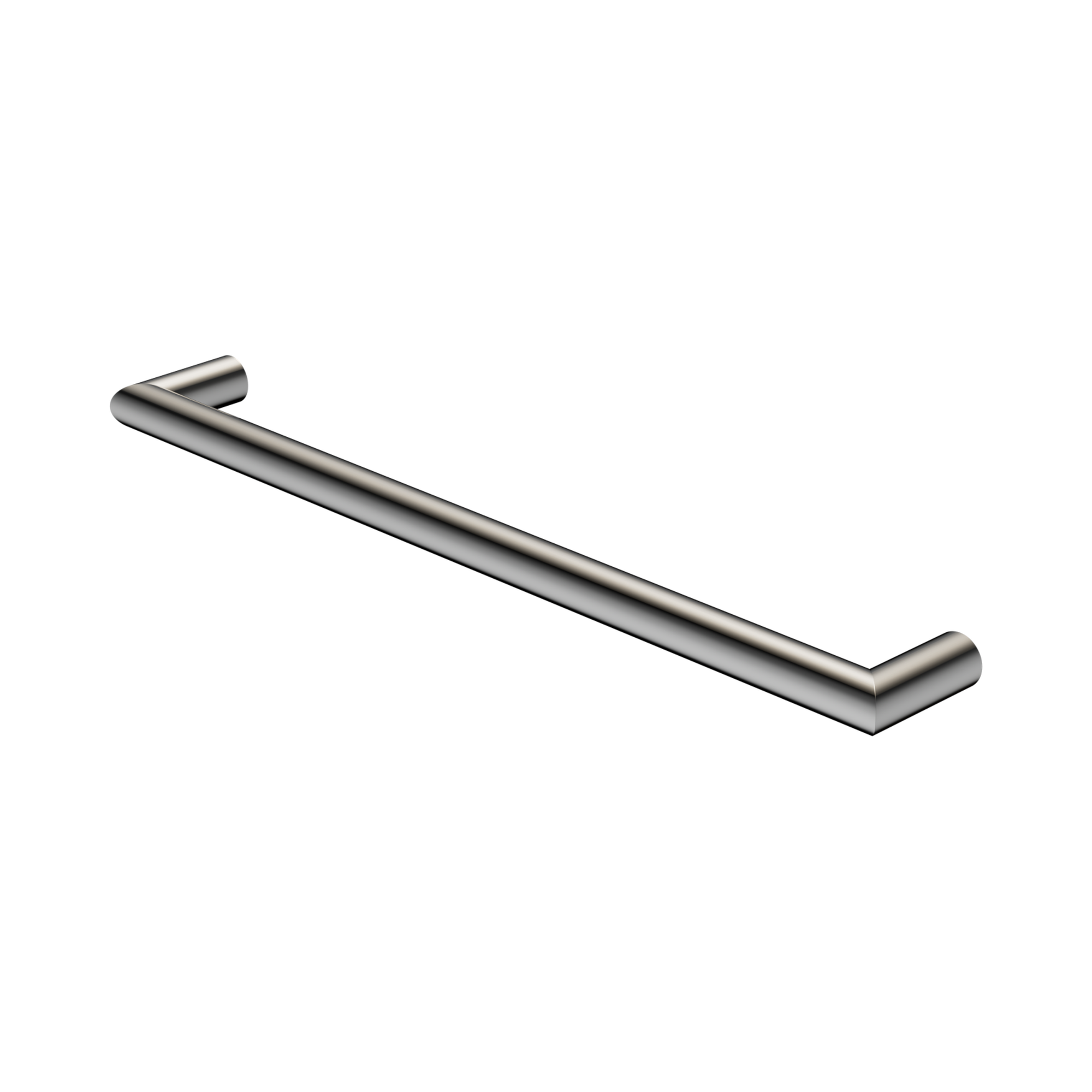 NR1925h CH Mecca 240 V Single Heated Towel Rail Chrome image 1