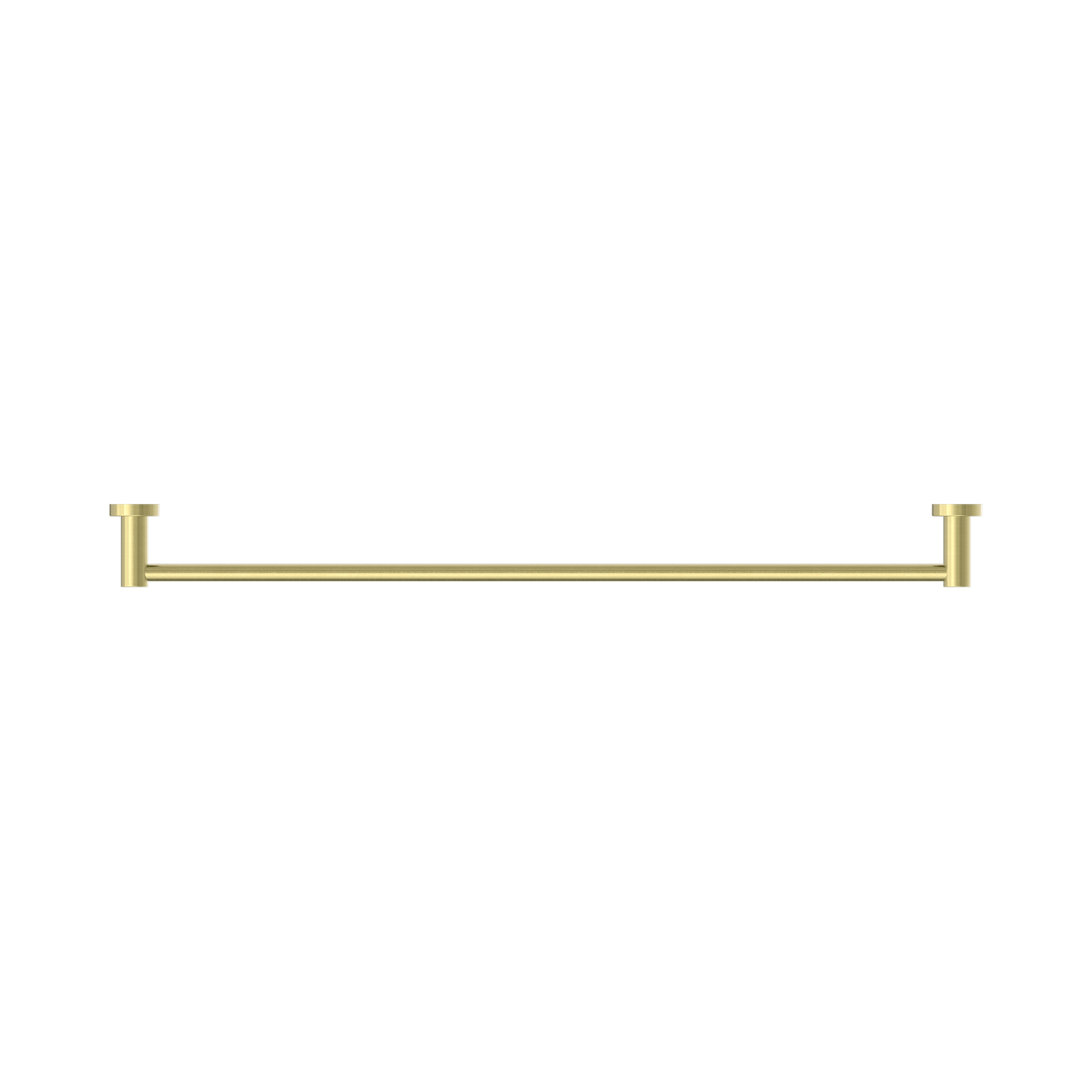 NR1930 BG Mecca Single Towel Rail 800mm Brushed Gold image 3
