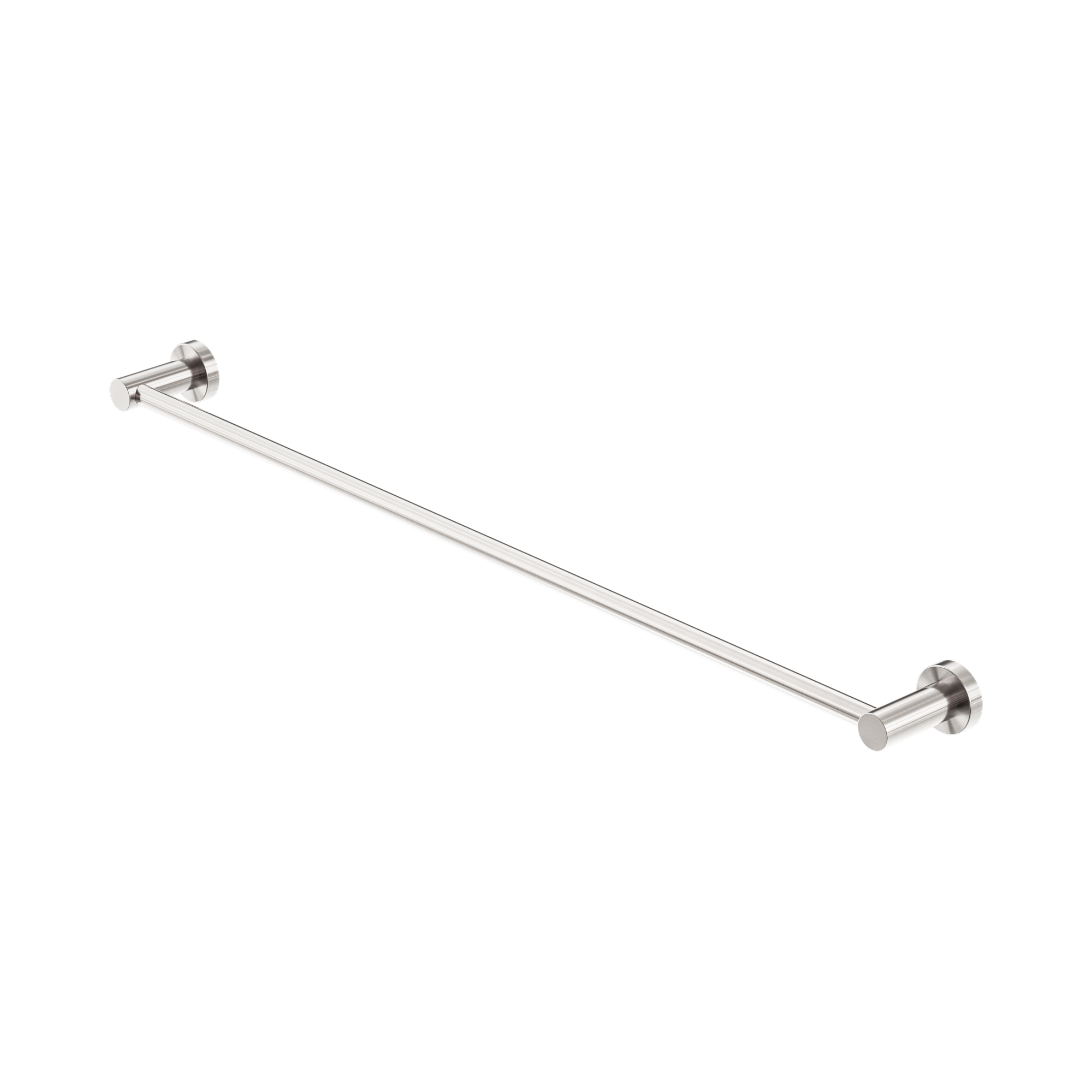 NR1930 BN Mecca Single Towel Rail 800mm Brushed Nickel image 1