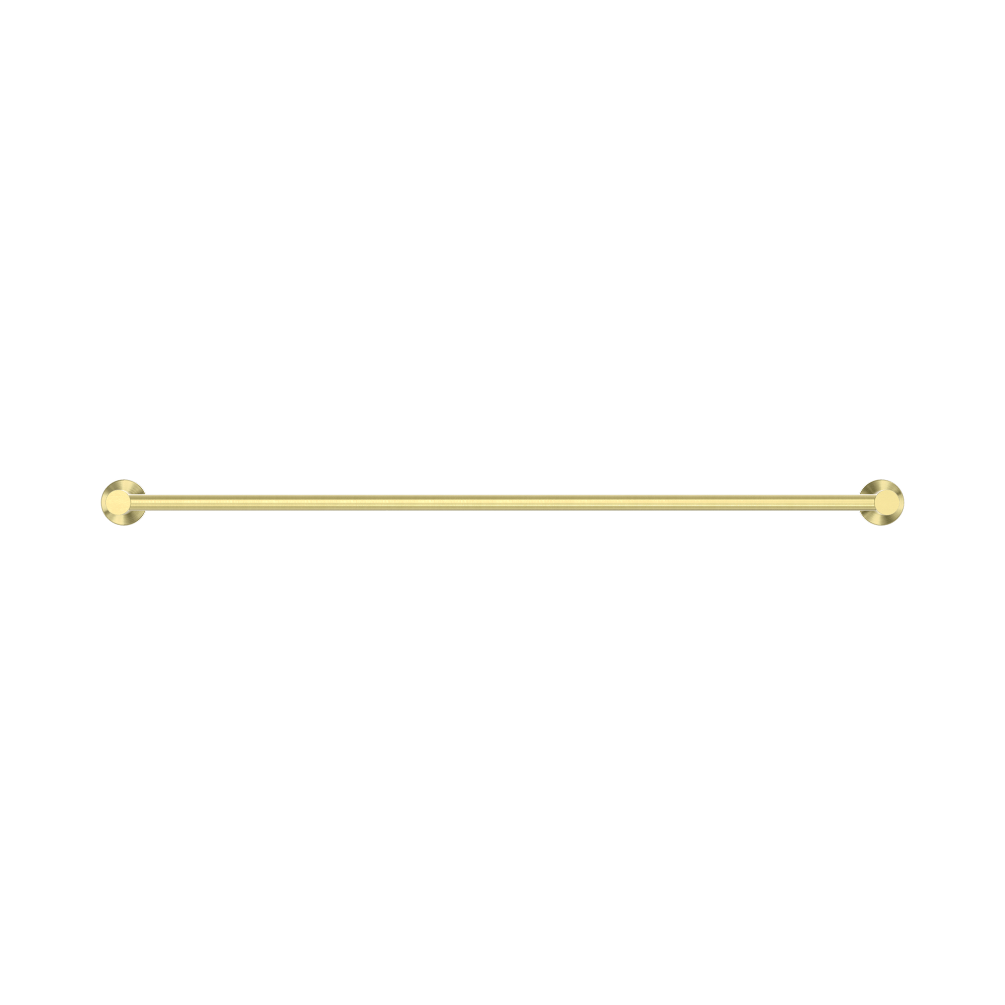 NR1930d BG Mecca Double Towel Rail 800mm Brushed Gold image 2