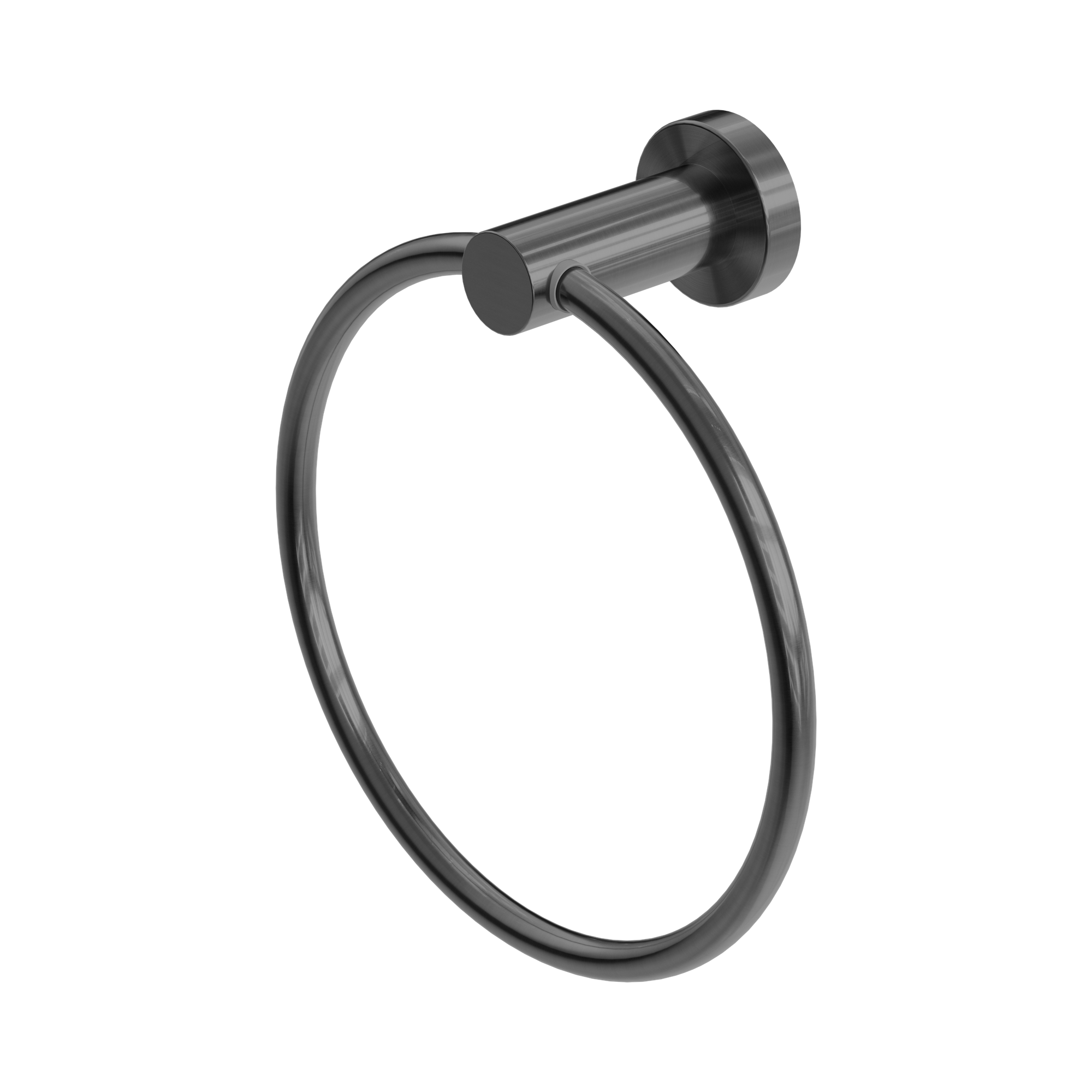NR1980 GM Mecca Hand Towel Ring Gun Metal image 1