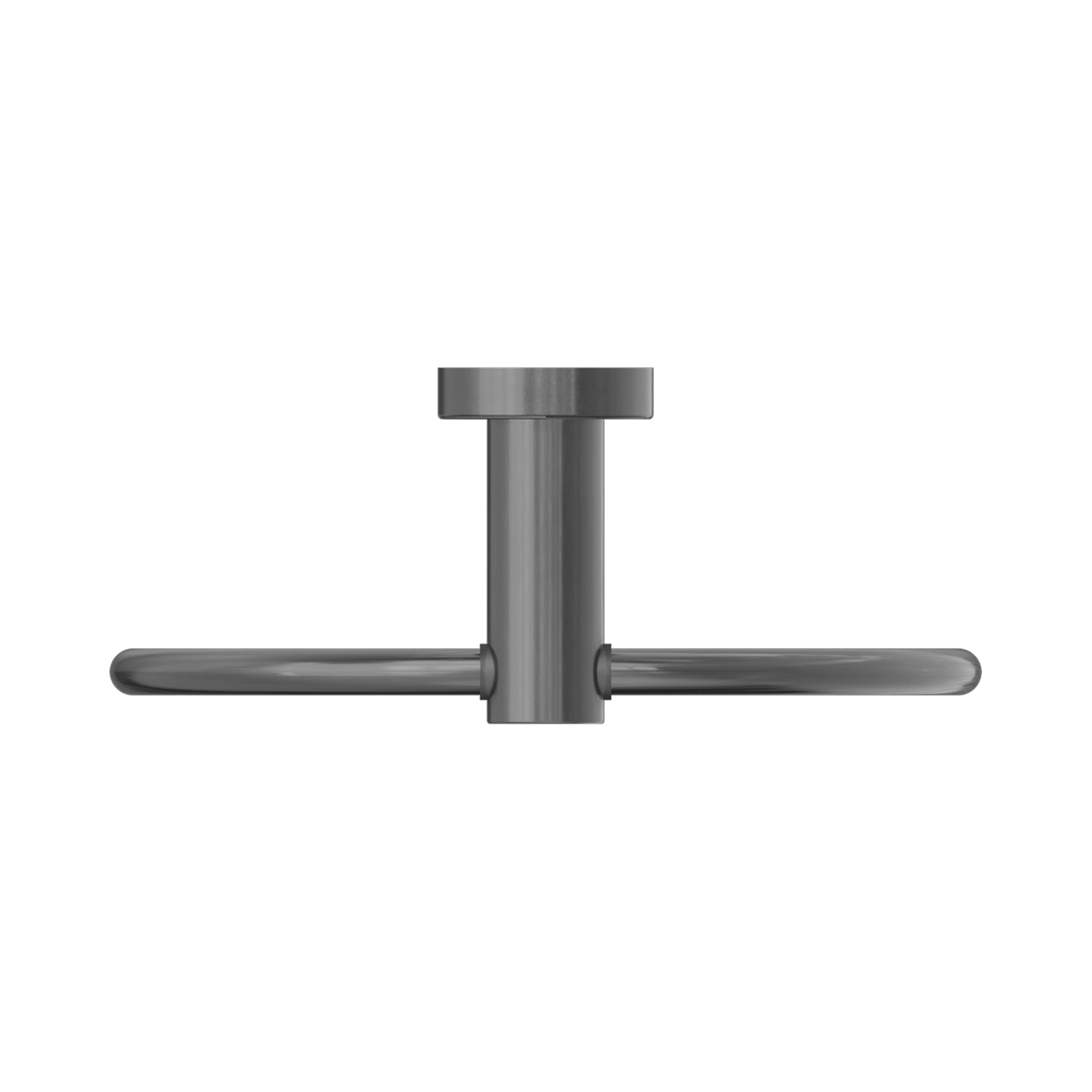 NR1980 GM Mecca Hand Towel Ring Gun Metal image 3