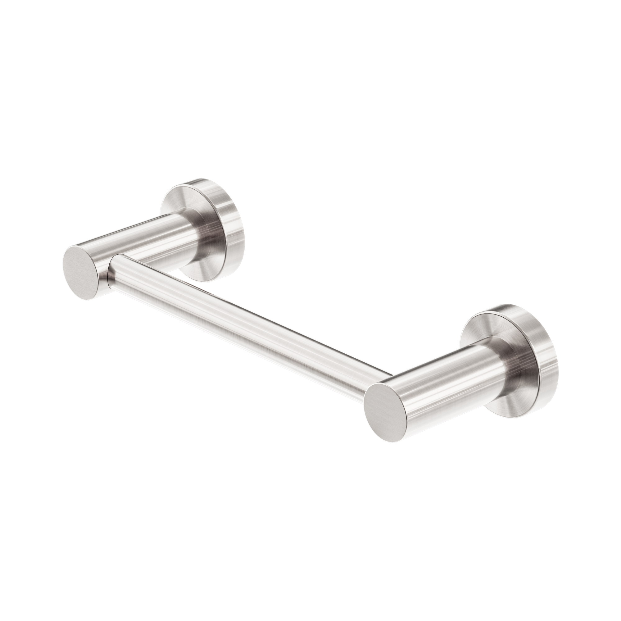 NR1980a BN Mecca Hand Towel Rail Brushed Nickel image 1