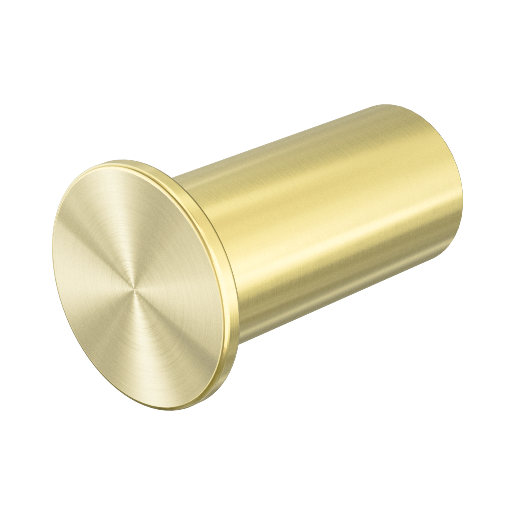 NR1982b BG Mecca Robe Hook Slim Brushed Gold image 1