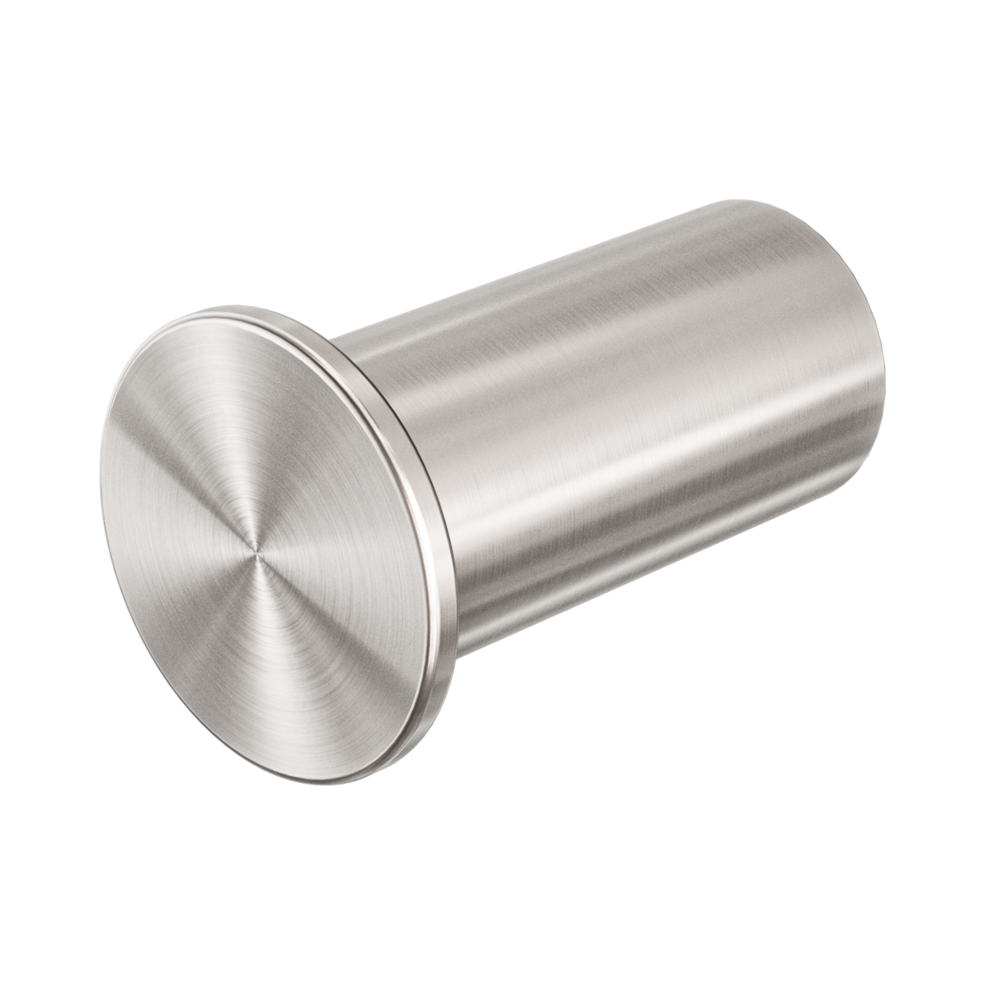 NR1982b BN Mecca Robe Hook Slim Brushed Nickel image 1