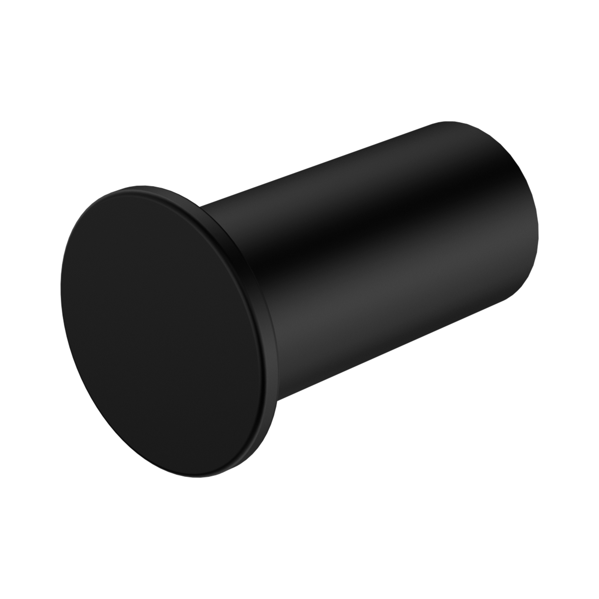 NR1982b MB Mecca Robe Hook Slim Matte Black image 1