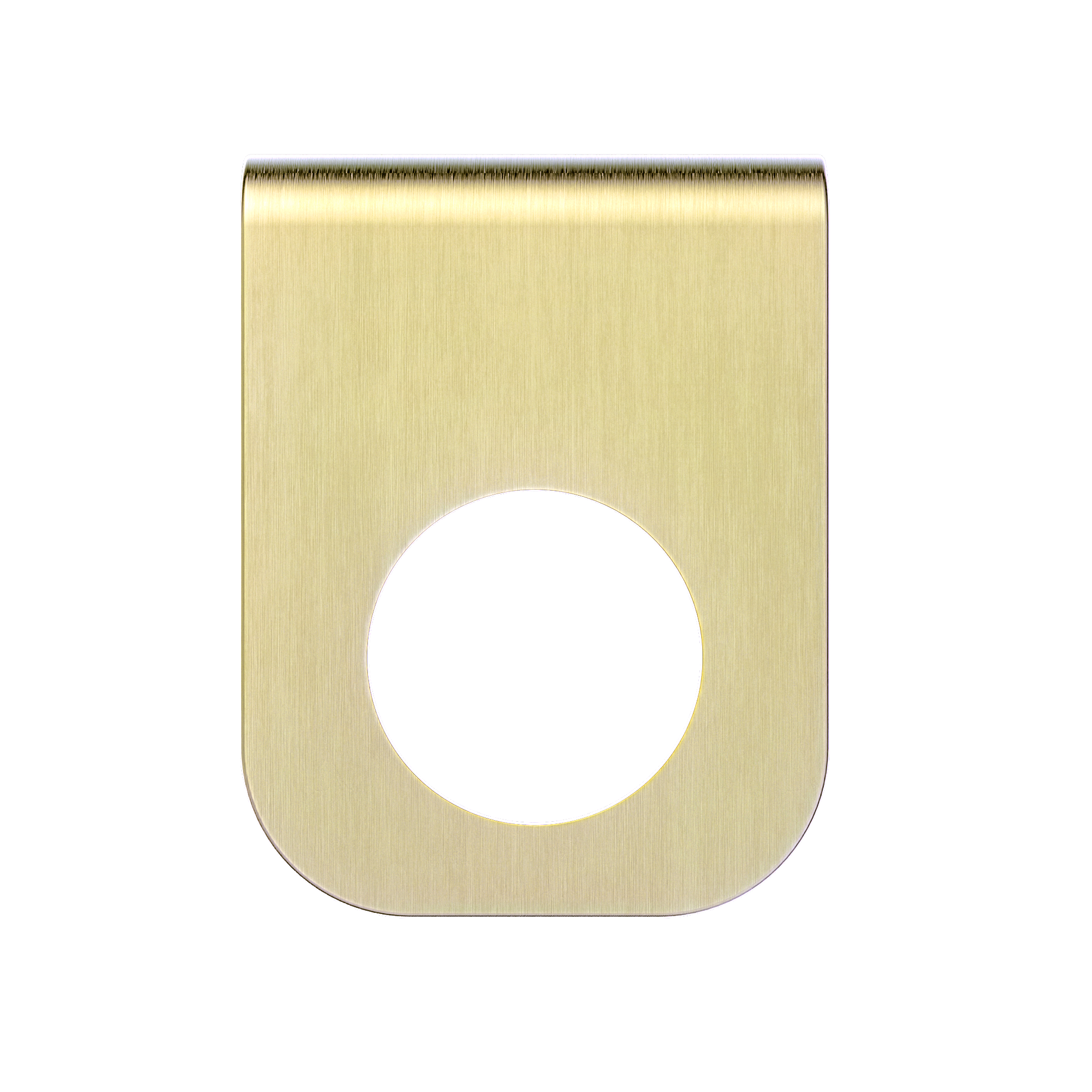 NR1985 BG Mecca Soap Bottle Holder Brushed Gold image 2