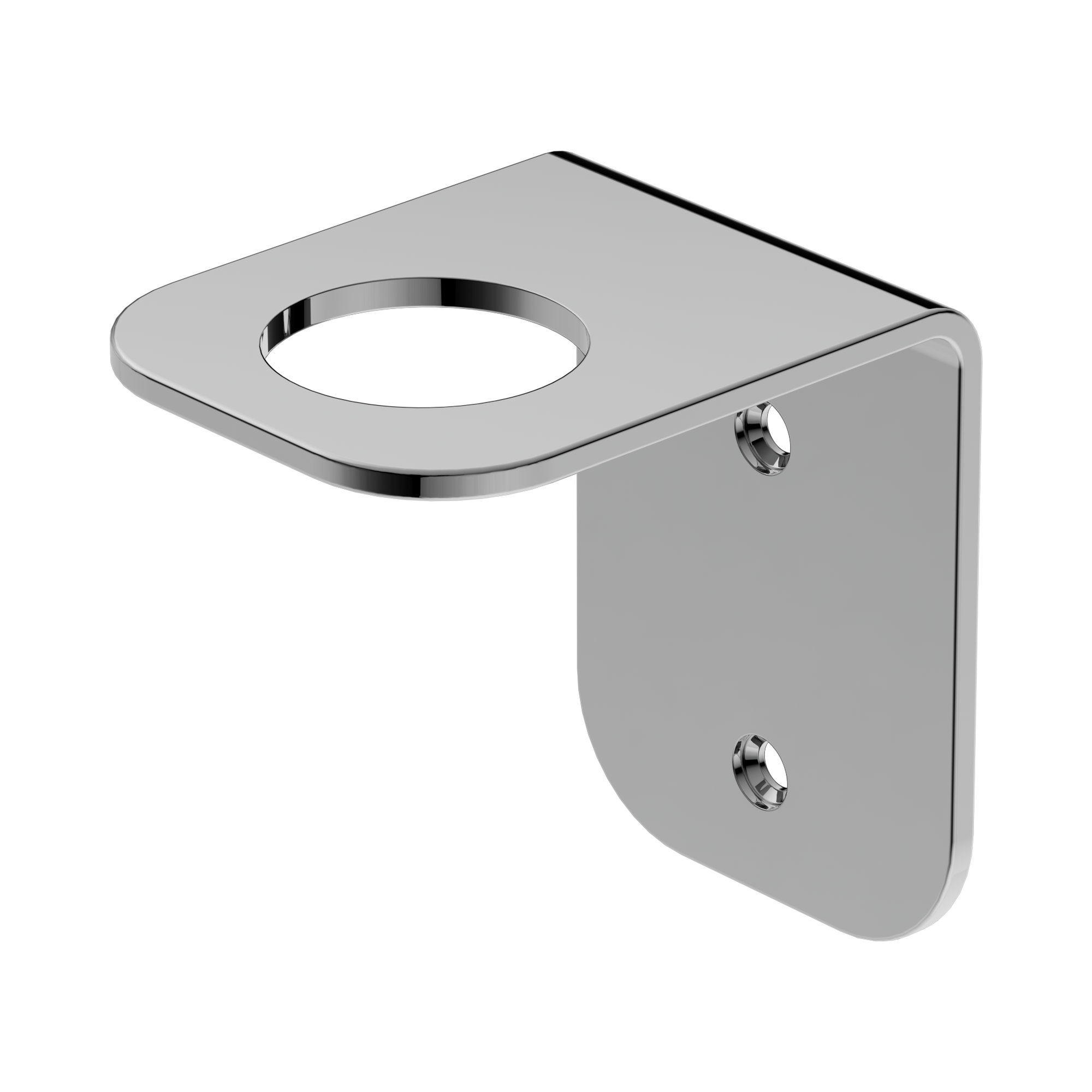 NR1985 CH Mecca Soap Bottle Holder Chrome image 1