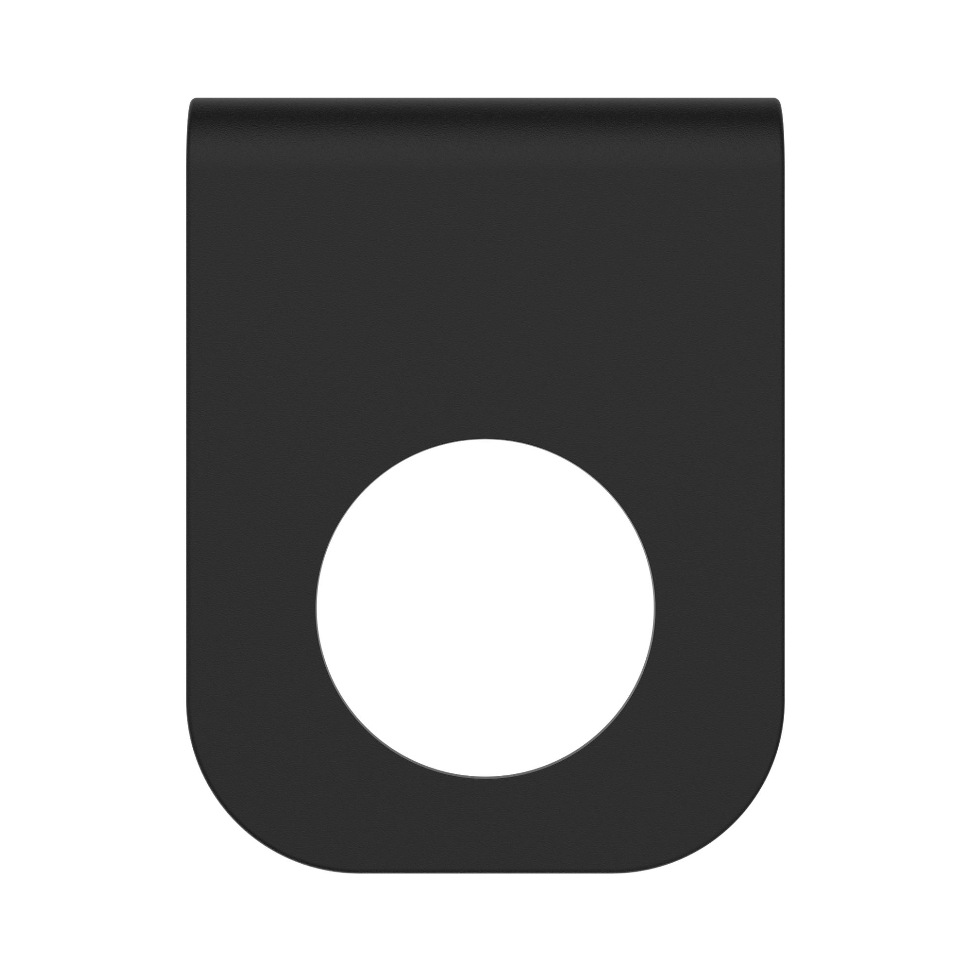 NR1985 MB Mecca Soap Bottle Holder Matte Black image 2