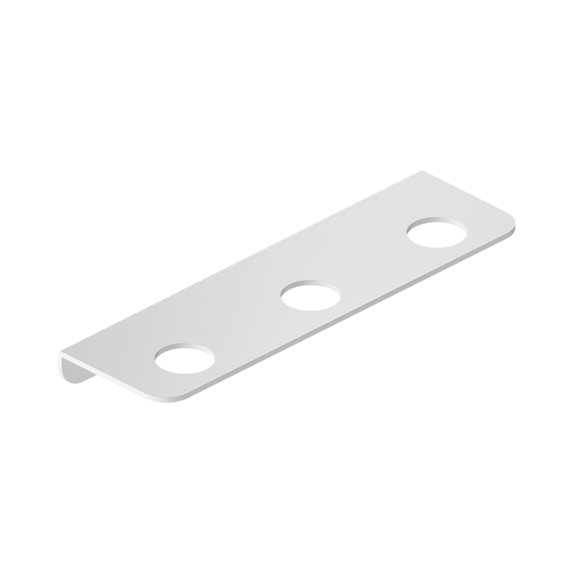 NR1985b MW Mecca Triple Soap Bottle Holder Matte White image 1